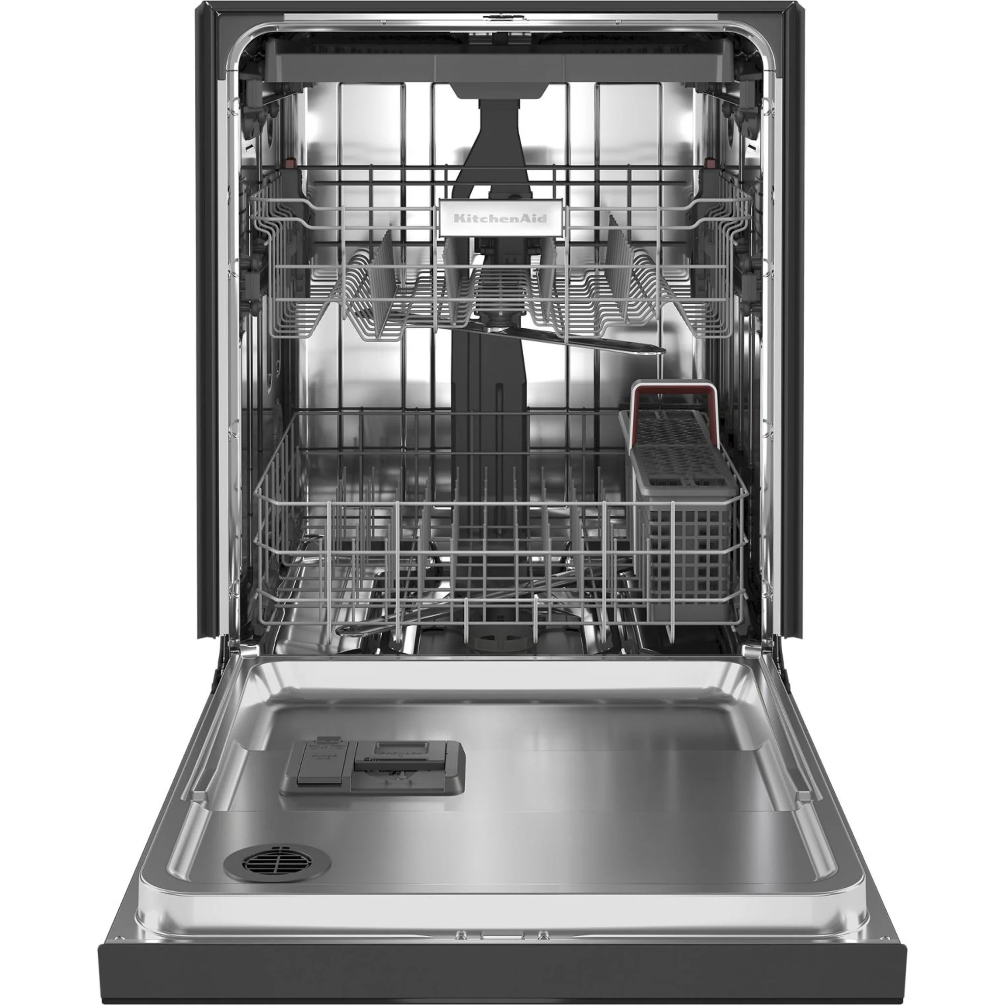 KitchenAid  39 dBA Dishwasher with Third Level Utensil Rack - Black (KDFE204KBL) - Image 9