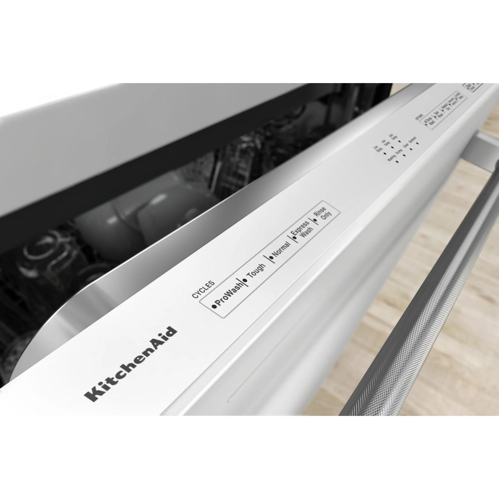 KitchenAid 39 dBA Dishwasher in PrintShield Finish with Third Level Utensil Rack - Stainless Steel (KDTE204KPS) - Image 2