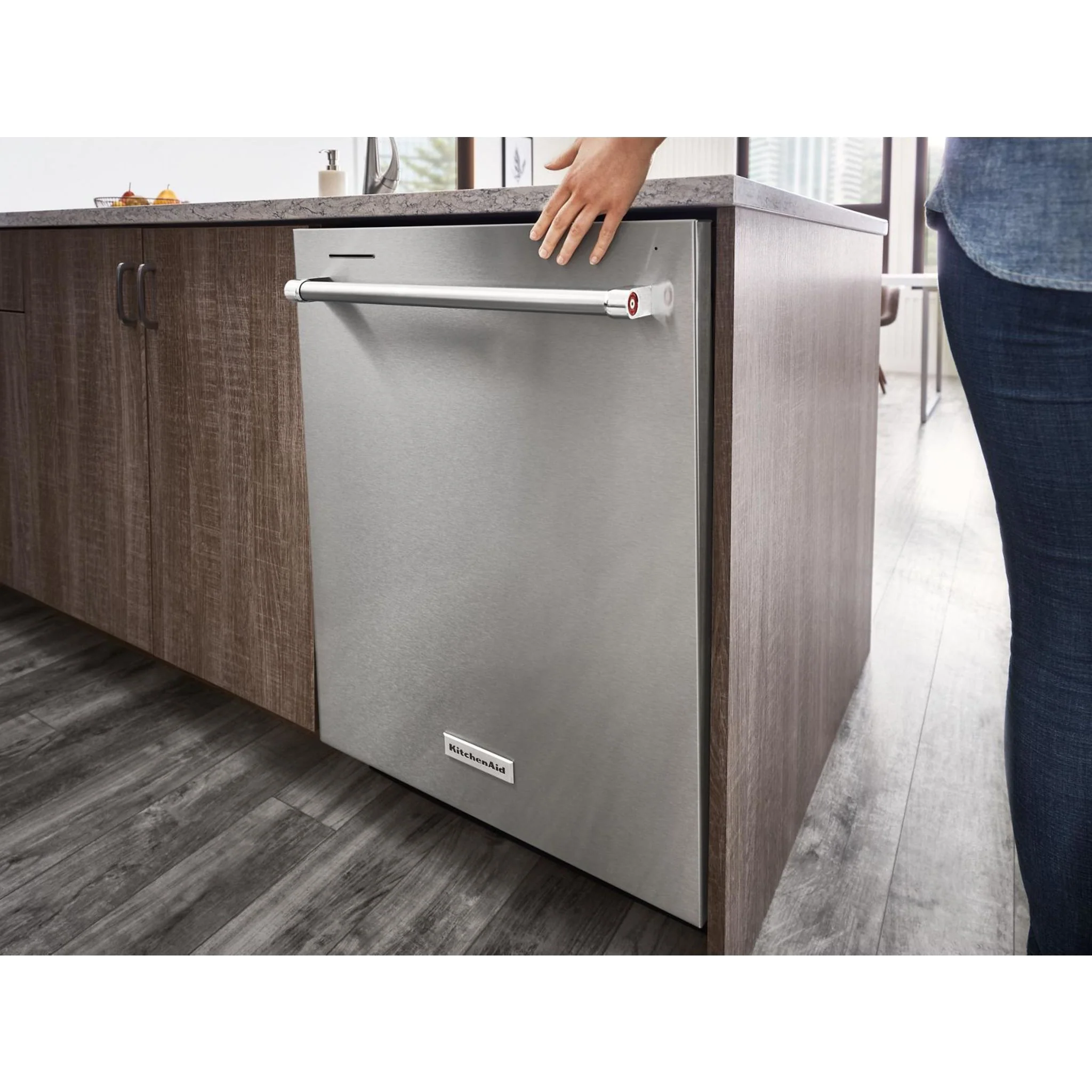 KitchenAid 39 dBA Dishwasher in PrintShield Finish with Third Level Utensil Rack - Stainless Steel (KDTE204KPS) - Image 35