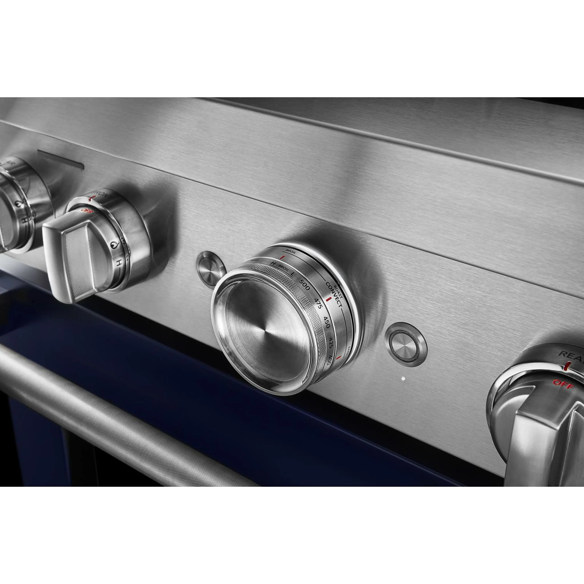 KitchenAid 30'' Smart Commercial-Style Dual Fuel Range with 4 Burners - Ink Blue (KFDC500JIB) - Image 15