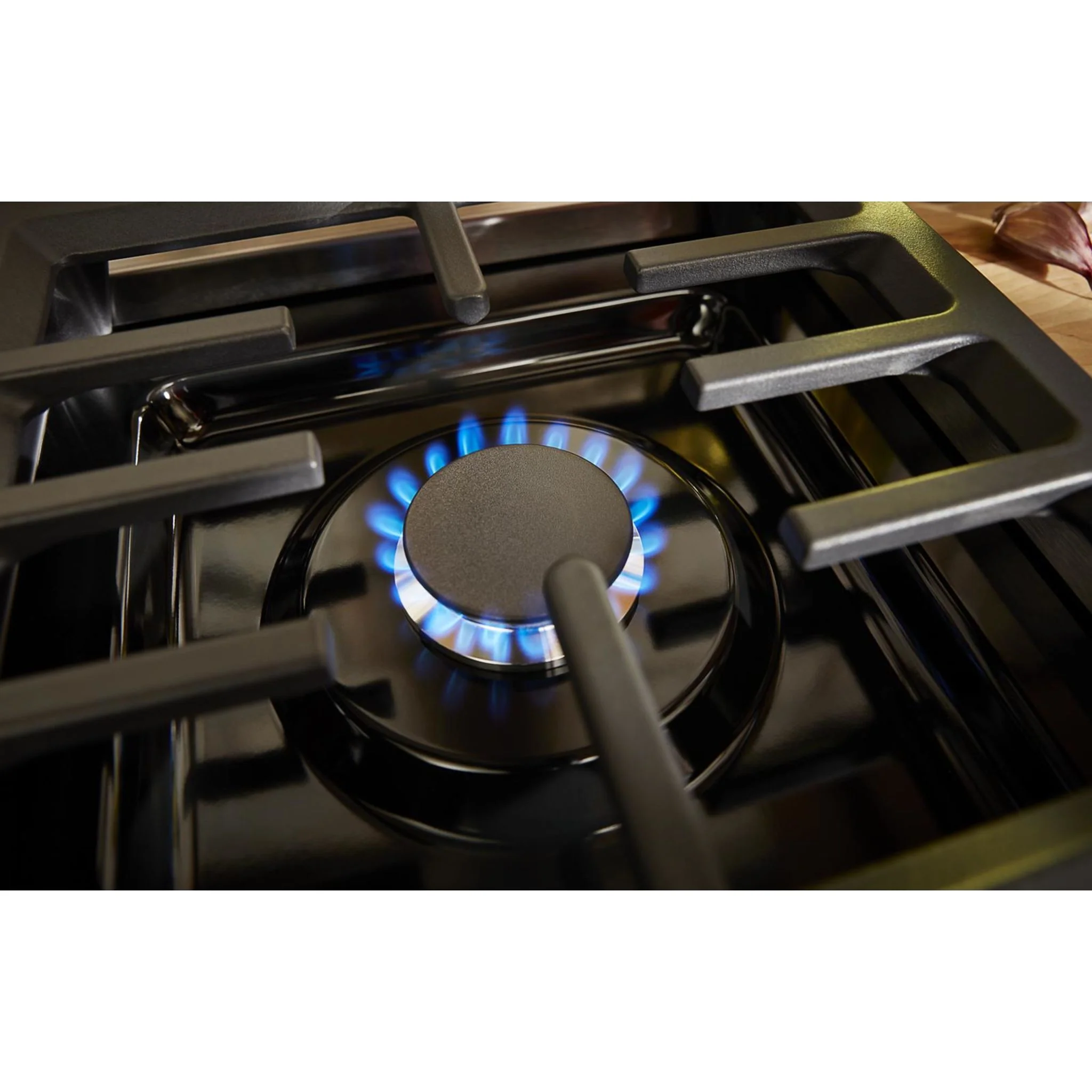 KitchenAid  30'' Smart Commercial-Style Gas Range with 4 Burners - Stainless Steel (KFGC500JSS) - Image 12