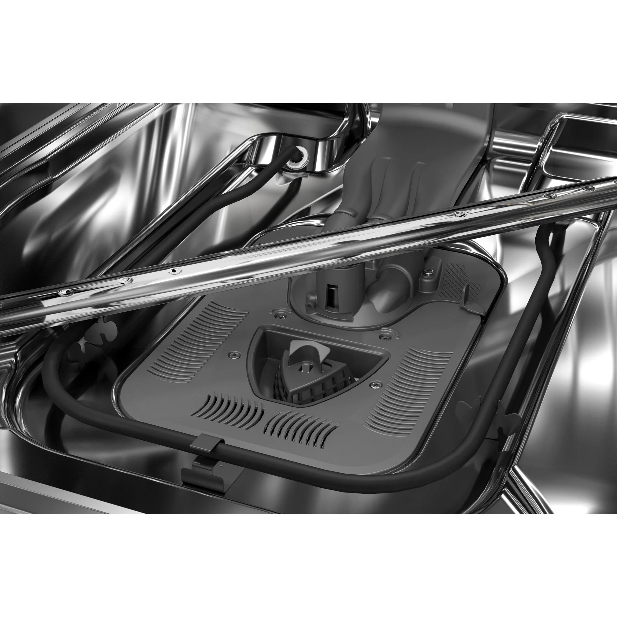 KitchenAid 44 dBA Dishwasher with 360A° Max Jets Third Rack and LED Interior Lighting - Black Stainless (KDTM804KBS) - Image 10