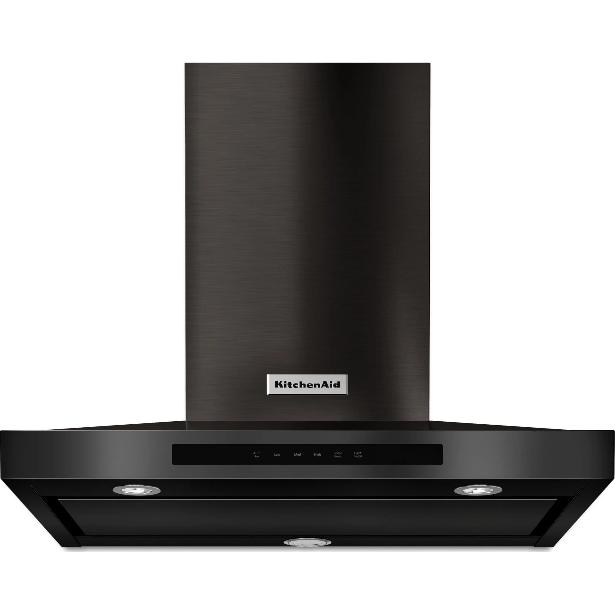 KitchenAid 30" Wall-Mount, 3-Speed Canopy Hood - Black Stainless (KVWB600HBS)