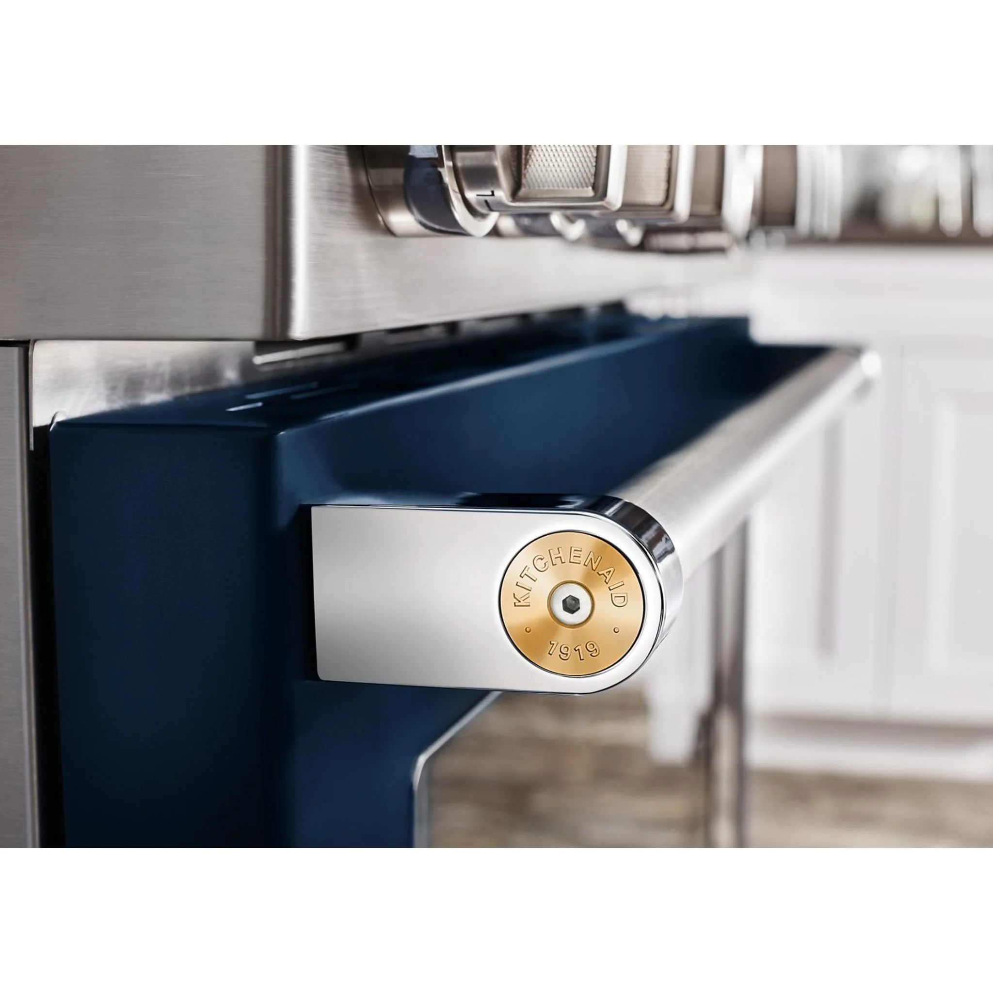 KitchenAid 36'' Smart Commercial-Style Dual Fuel Range with 6 Burners - Ink Blue (KFDC506JIB) - Image 11