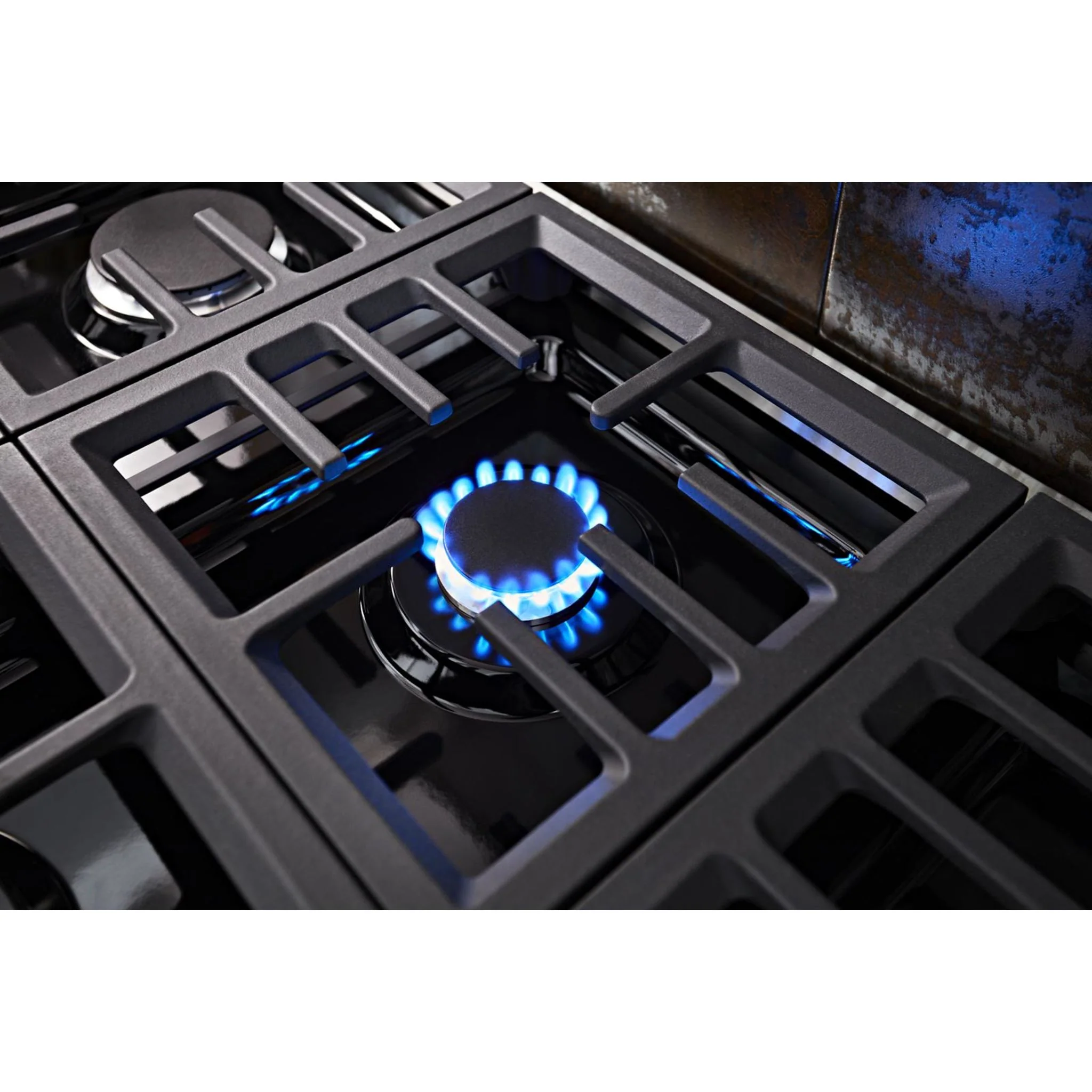 KitchenAid 36'' Smart Commercial-Style Dual Fuel Range with 6 Burners - Scorched Orange (KFDC506JSC) - Image 47