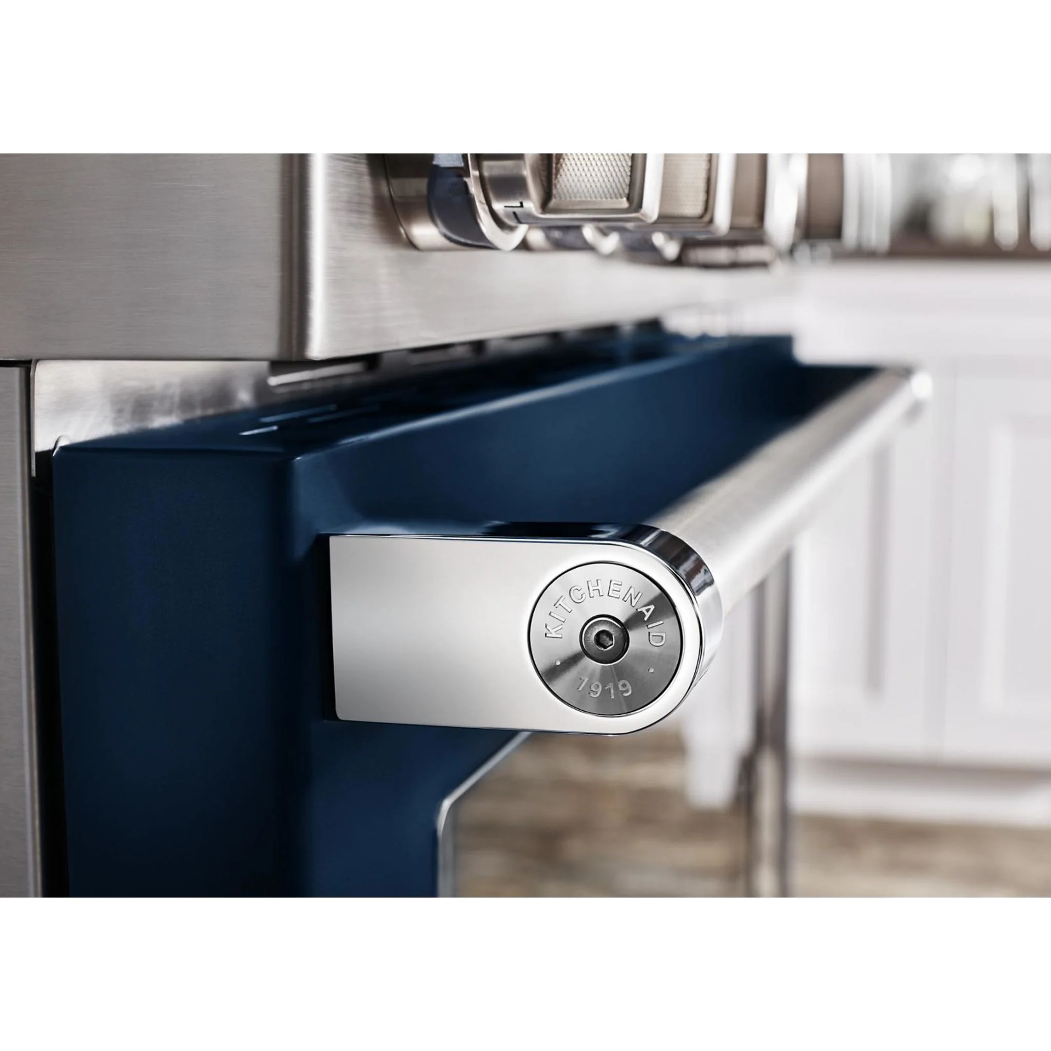 KitchenAid 36'' Smart Commercial-Style Gas Range with 6 Burners - Ink Blue (KFGC506JIB) - Image 18