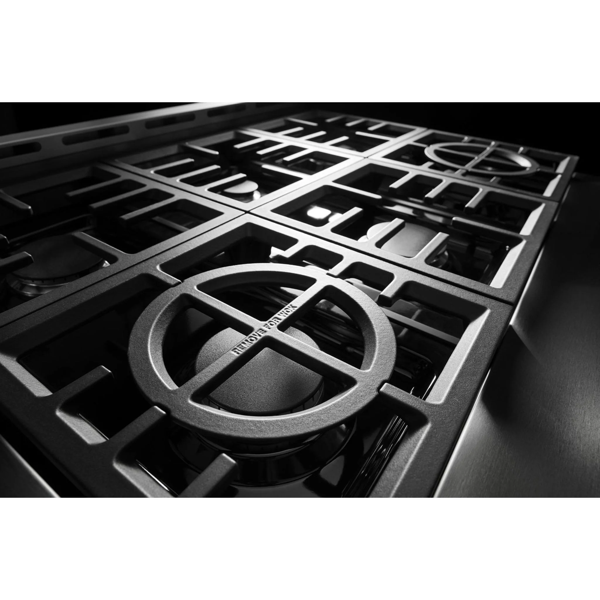 KitchenAid 36'' Smart Commercial-Style Gas Range with 6 Burners - Scorched Orange (KFGC506JSC) - Image 23