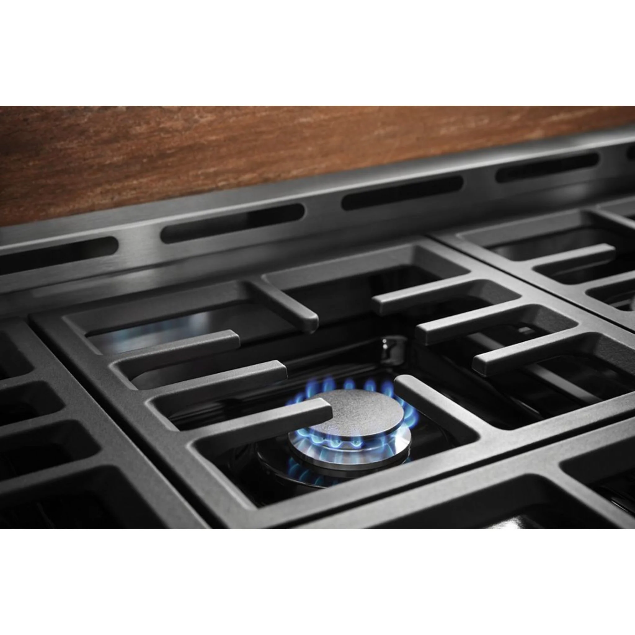 KitchenAid  48'' Smart Commercial-Style Gas Range with Griddle - Stainless Steel (KFGC558JSS) - Image 43