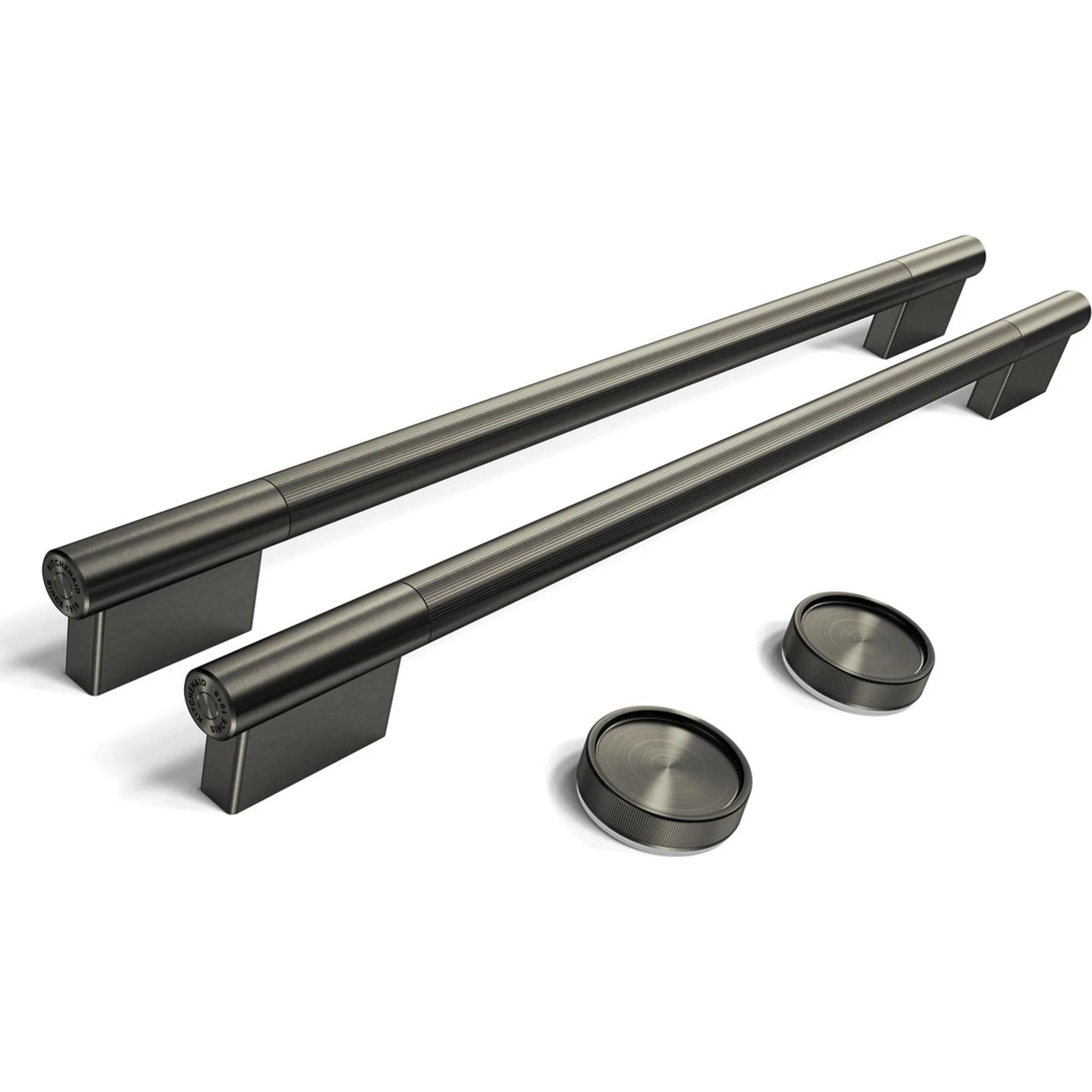 KitchenAid Black Ore Handle and Knob Hardware Accessory Kit for  30" Double Wall Oven & Microwave Combo - Black Ore (W11774415)