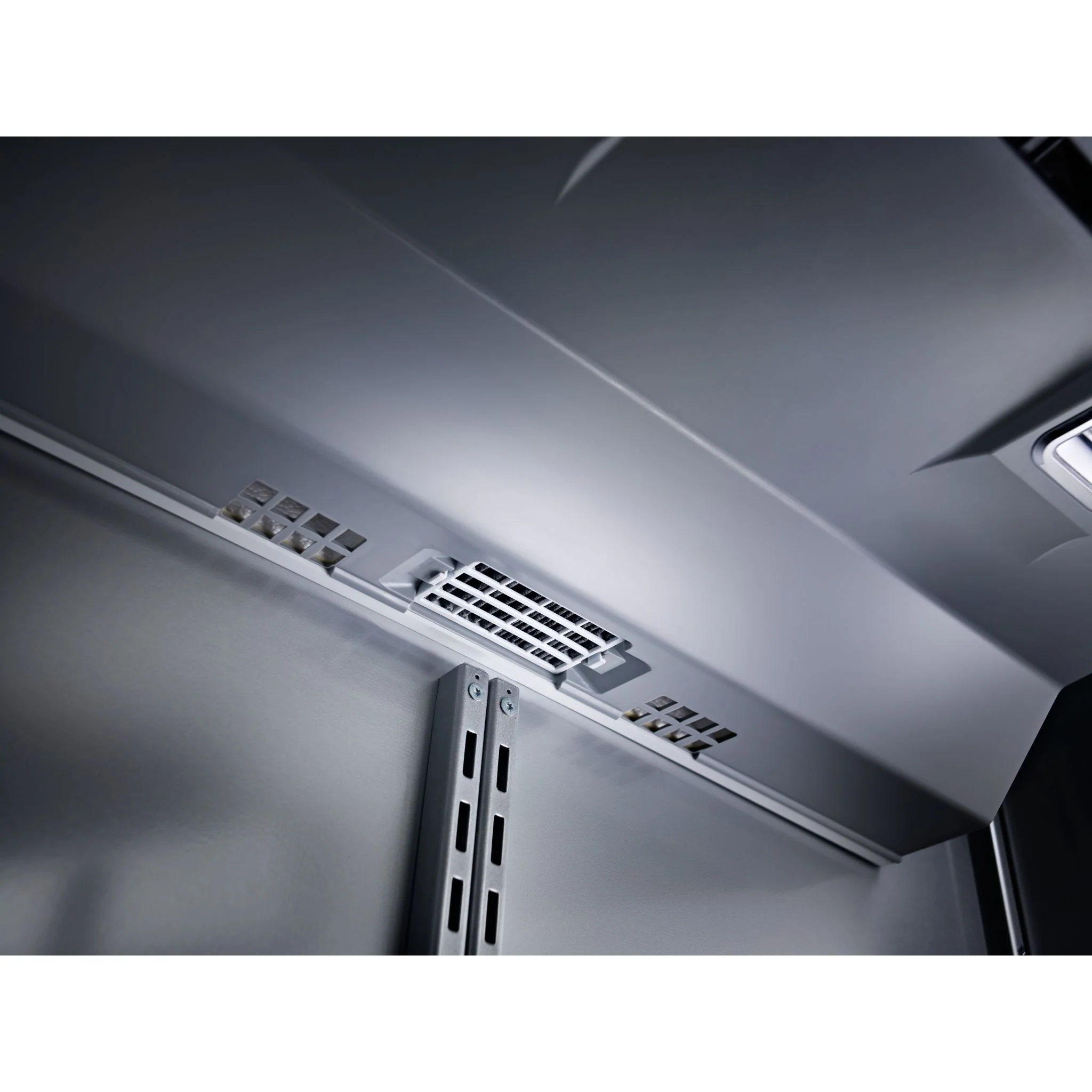 KitchenAid 20.9 cu.ft. 36" Width Built-In Stainless Bottom Mount Refrigerator with Platinum Interior Design - Stainless Steel (KBBR306ESS) - Image 5