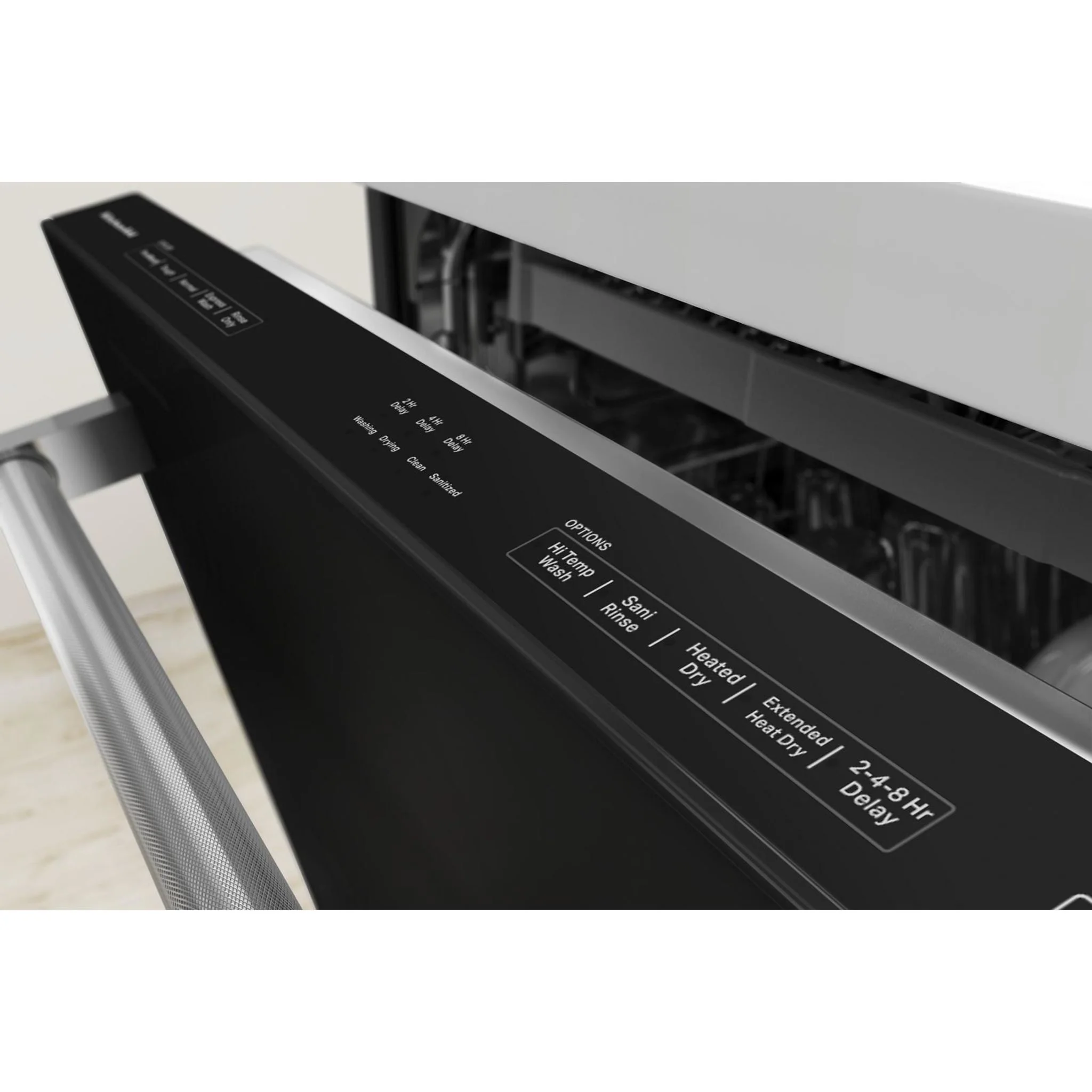 KitchenAid  39 dBA Dishwasher in PrintShield Finish with Third Level Utensil Rack - Black Stainless (KDTE204KBS) - Image 10