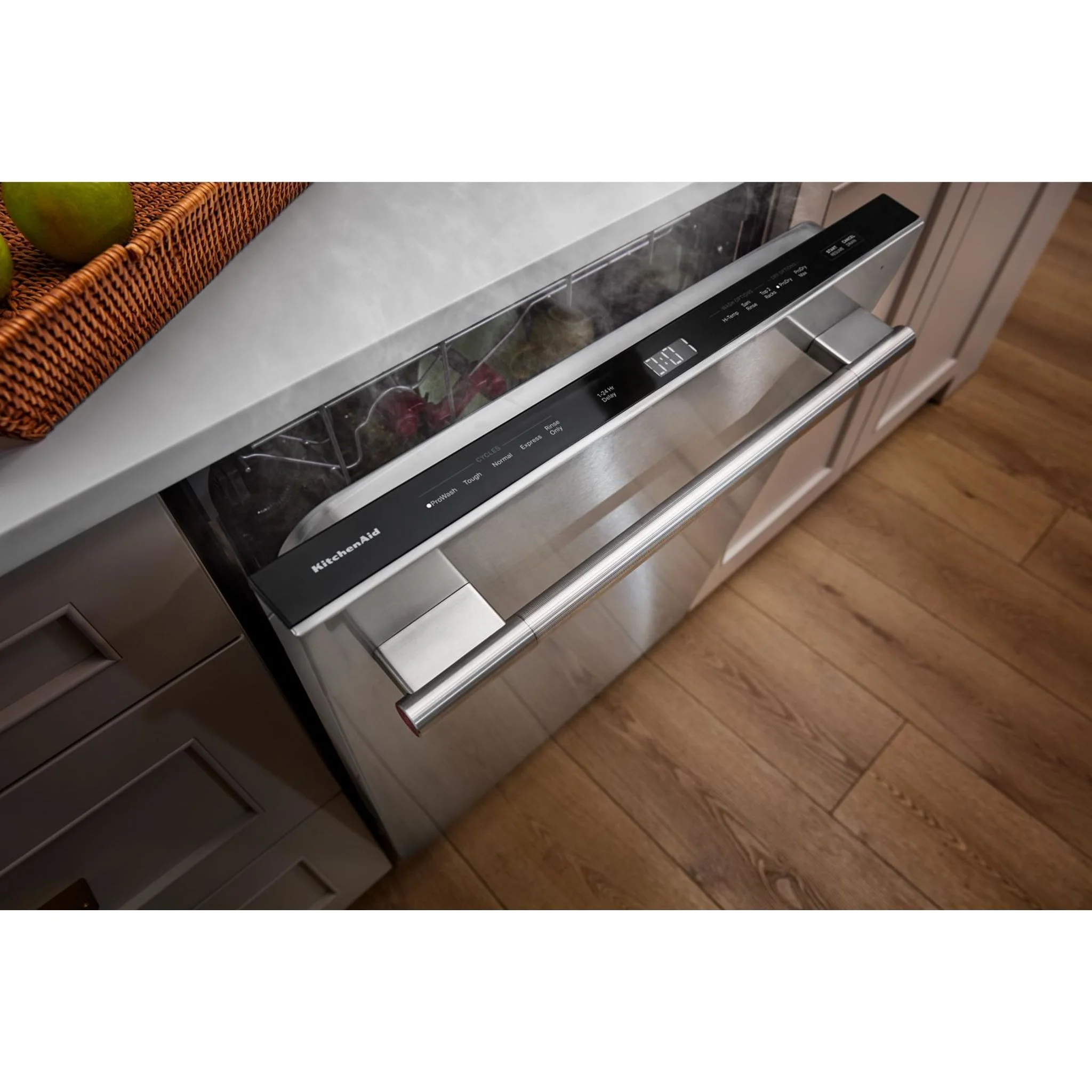 KitchenAid Third Level Jet Rack Dishwasher with 40+ Total Wash Jets, 41 dBA -Black Ore (KDFS324SBE) - Image 2
