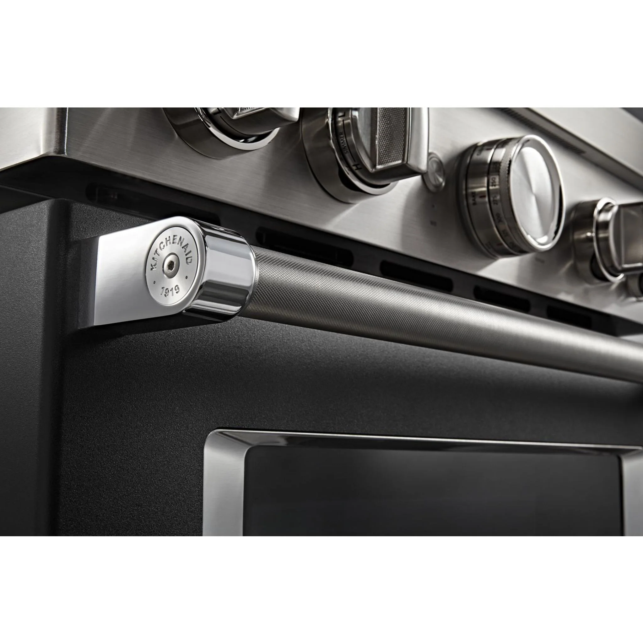 KitchenAid  36'' Smart Commercial-Style Dual Fuel Range with 6 Burners - Imperial Black (KFDC506JBK) - Image 44