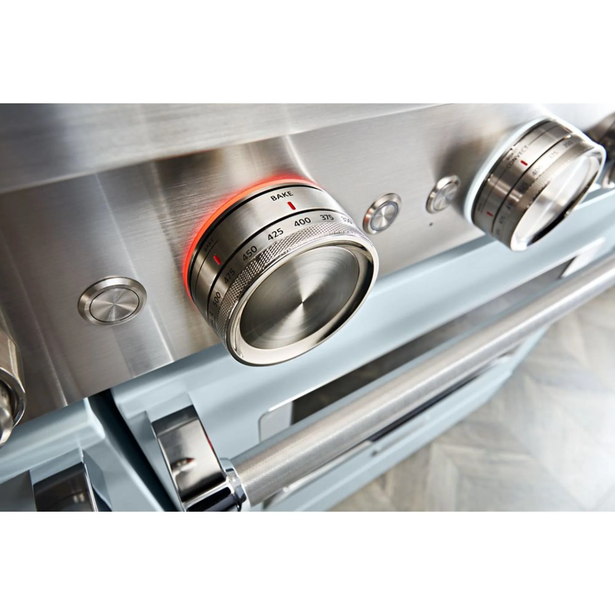 KitchenAid 48'' Smart Commercial-Style Dual Fuel Range with Griddle - Misty Blue (KFDC558JMB) - Image 25