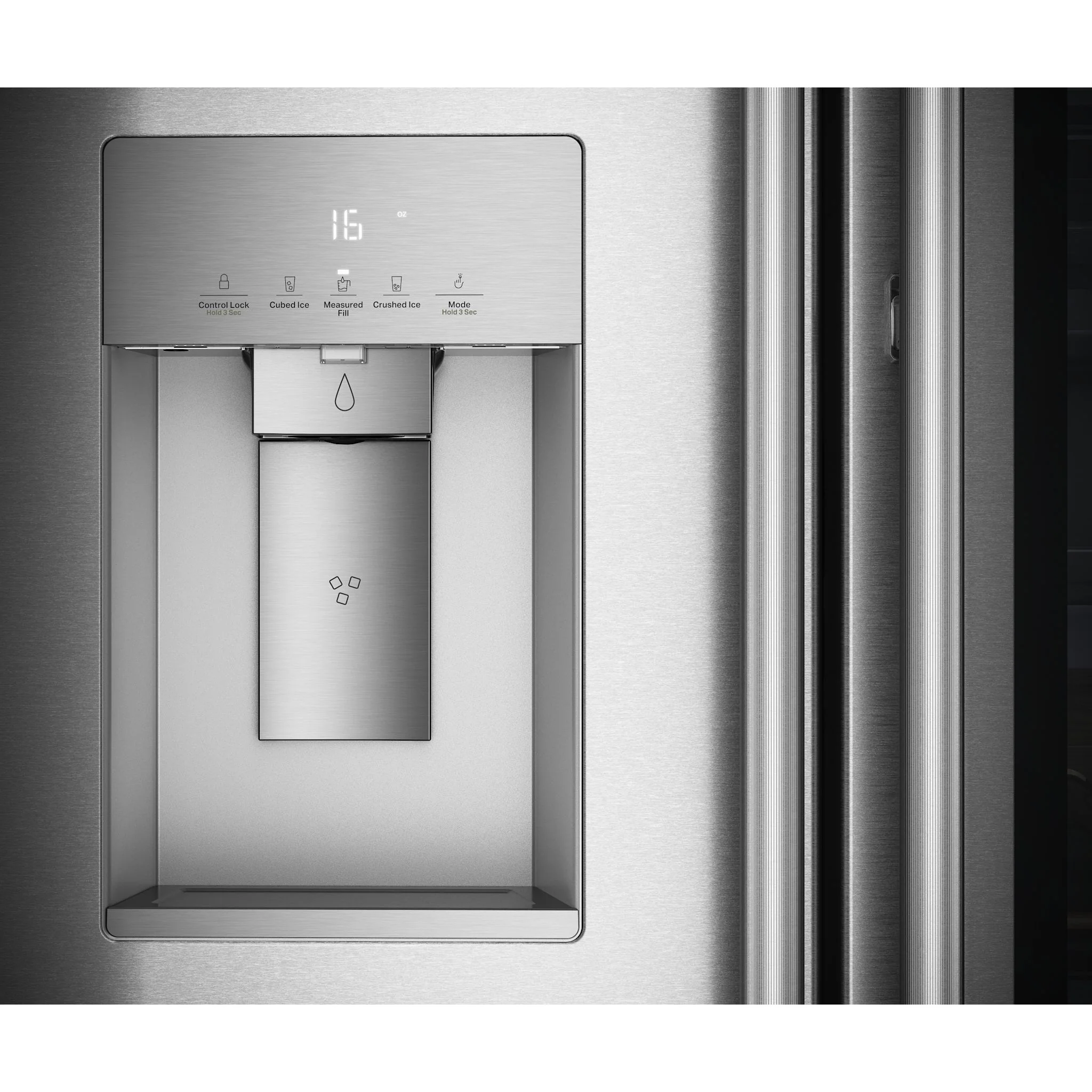 KitchenAid French Door Fridge (KRFC936SPS) - PrintShield™ Stainless - Image 8