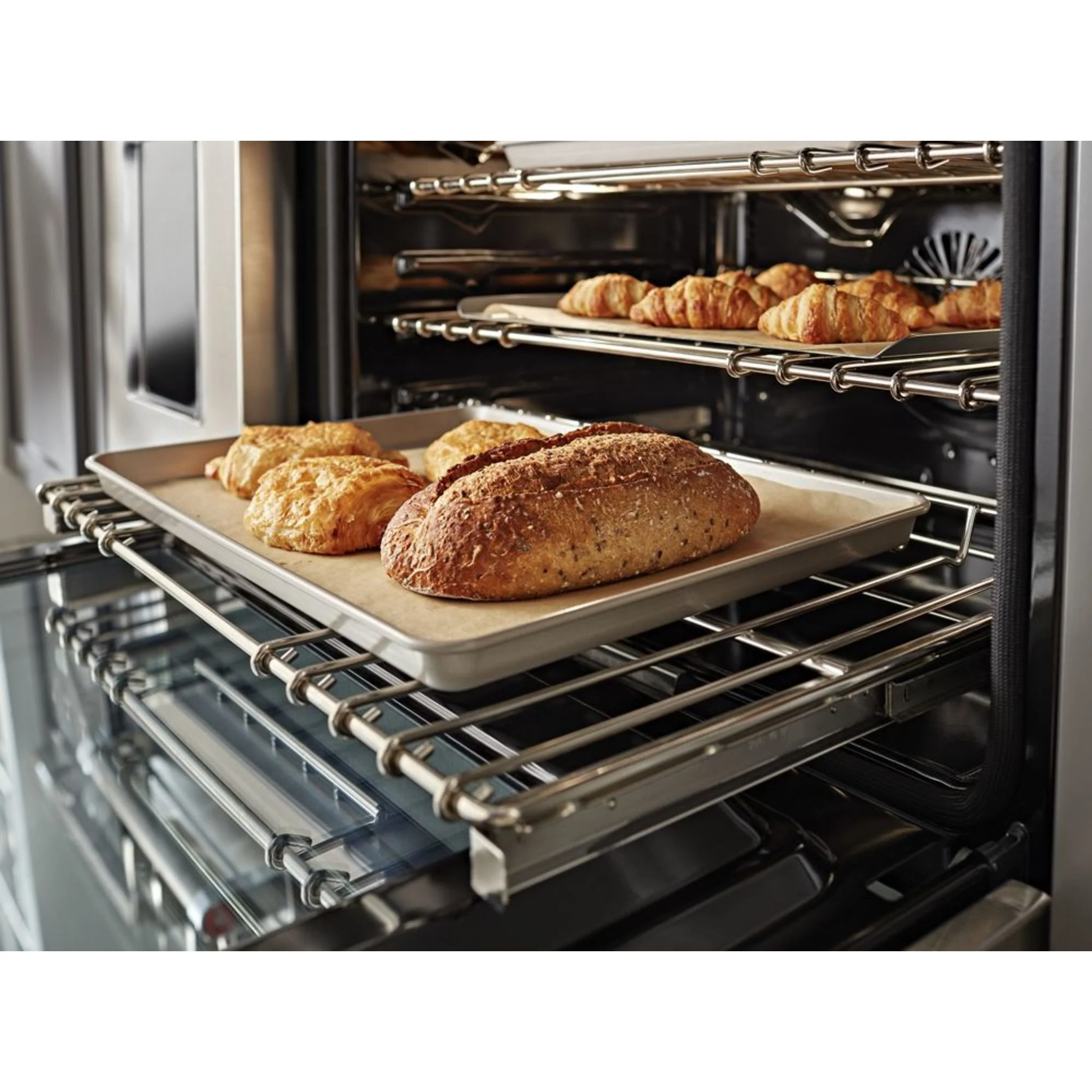 KitchenAid 48'' Smart Commercial-Style Gas Range with Griddle - Imperial Black (KFGC558JBK) - Image 20