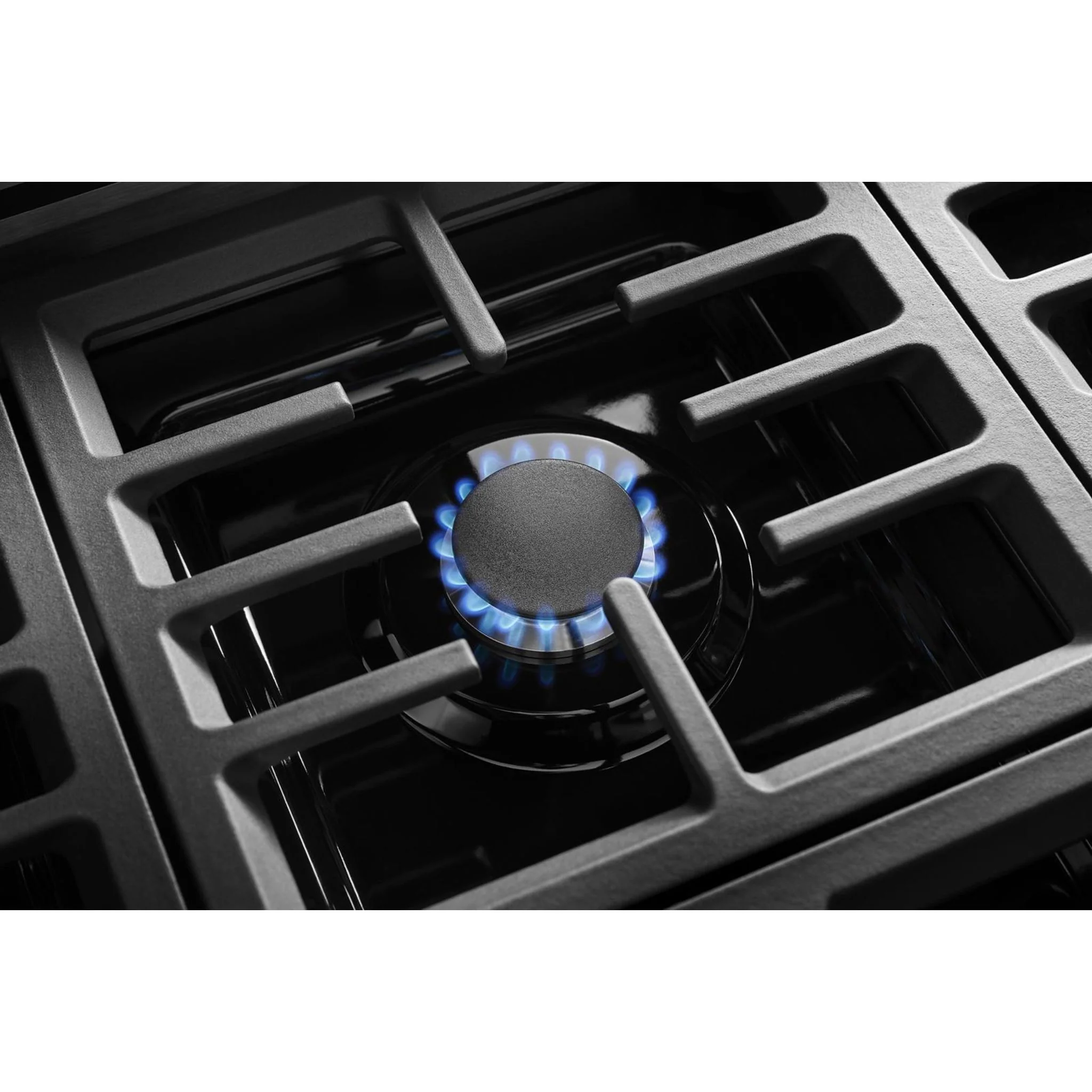 KitchenAid 36'' Smart Commercial-Style Gas Range with 6 Burners - Misty Blue (KFGC506JMB) - Image 35
