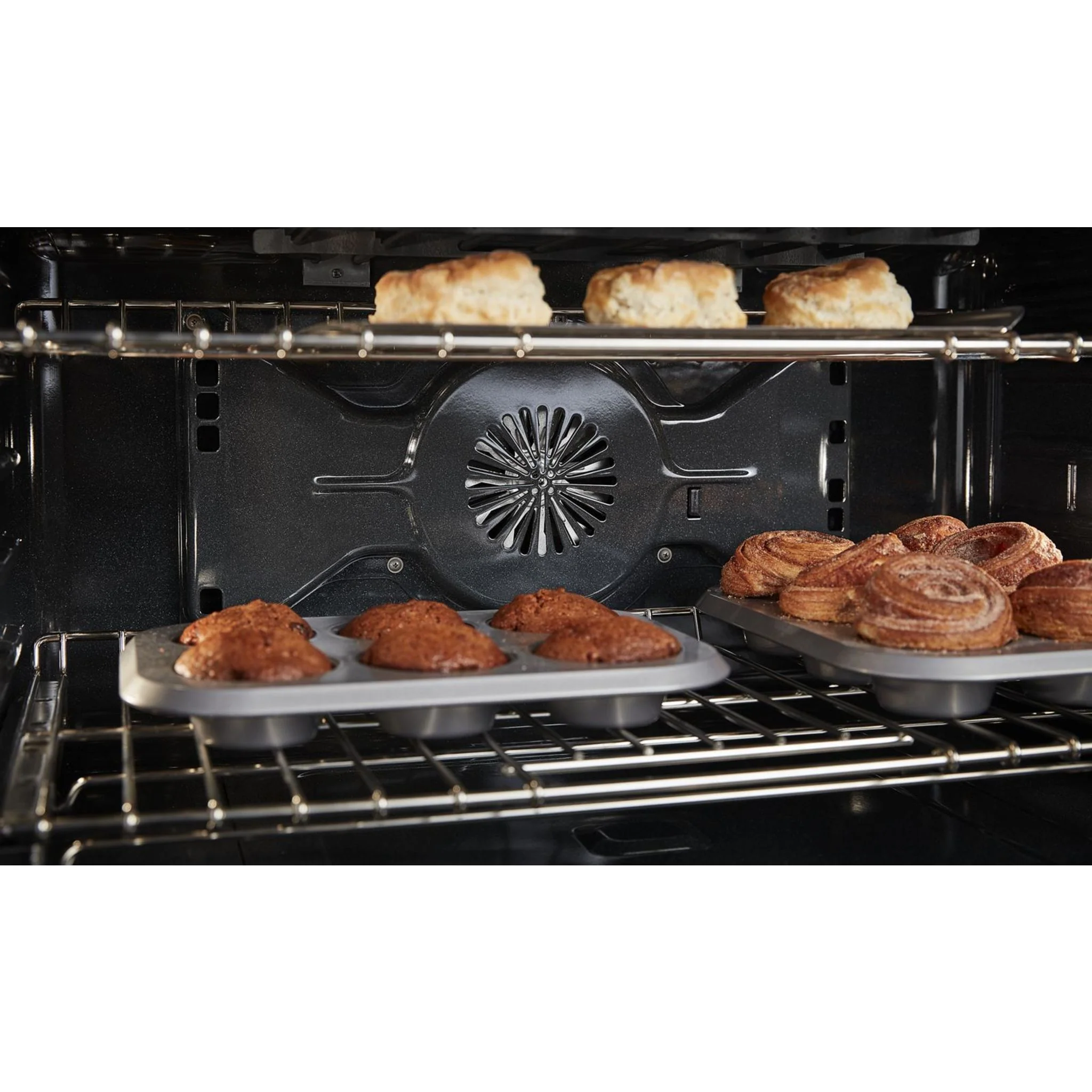 KitchenAid 36'' Smart Commercial-Style Gas Range with 6 Burners - Stainless Steel (KFGC506JSS) - Image 15