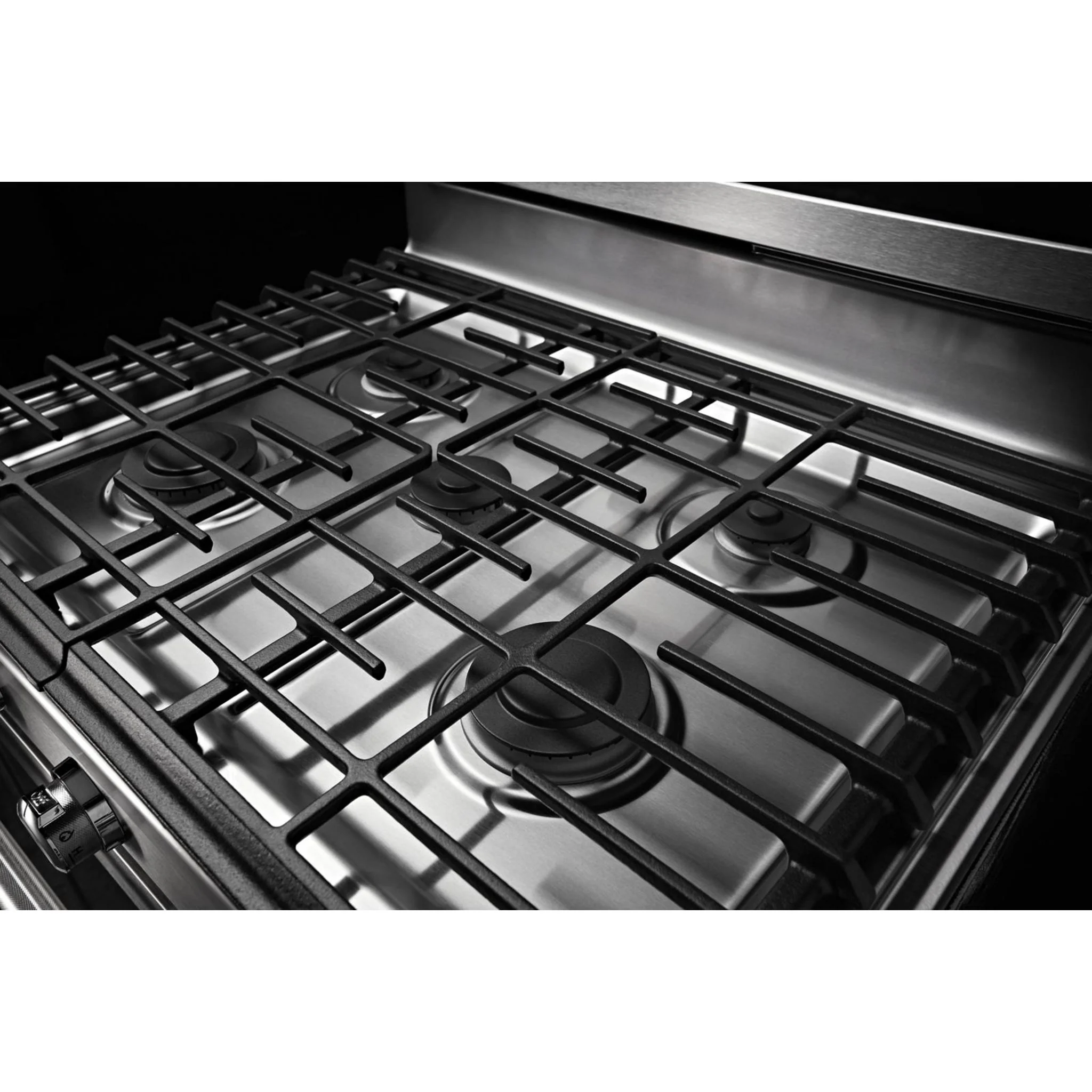 KitchenAid 30" 5-Burner Gas Convection Range - Stainless Steel (KFGG500ESS) - Image 12