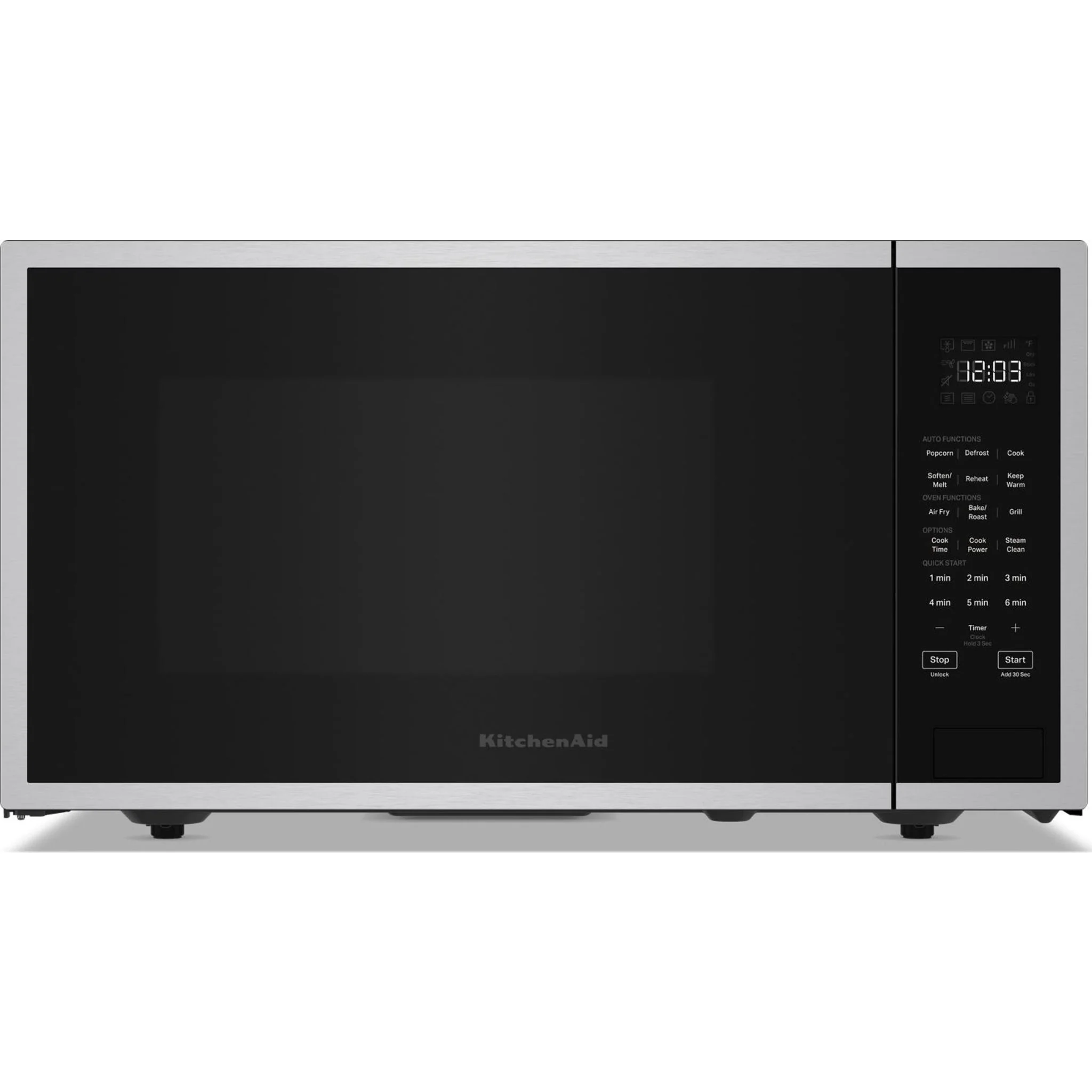 KitchenAid  Countertop Microwave with Air Fry Function - PrintShield Stainless (KMCS522RPS)