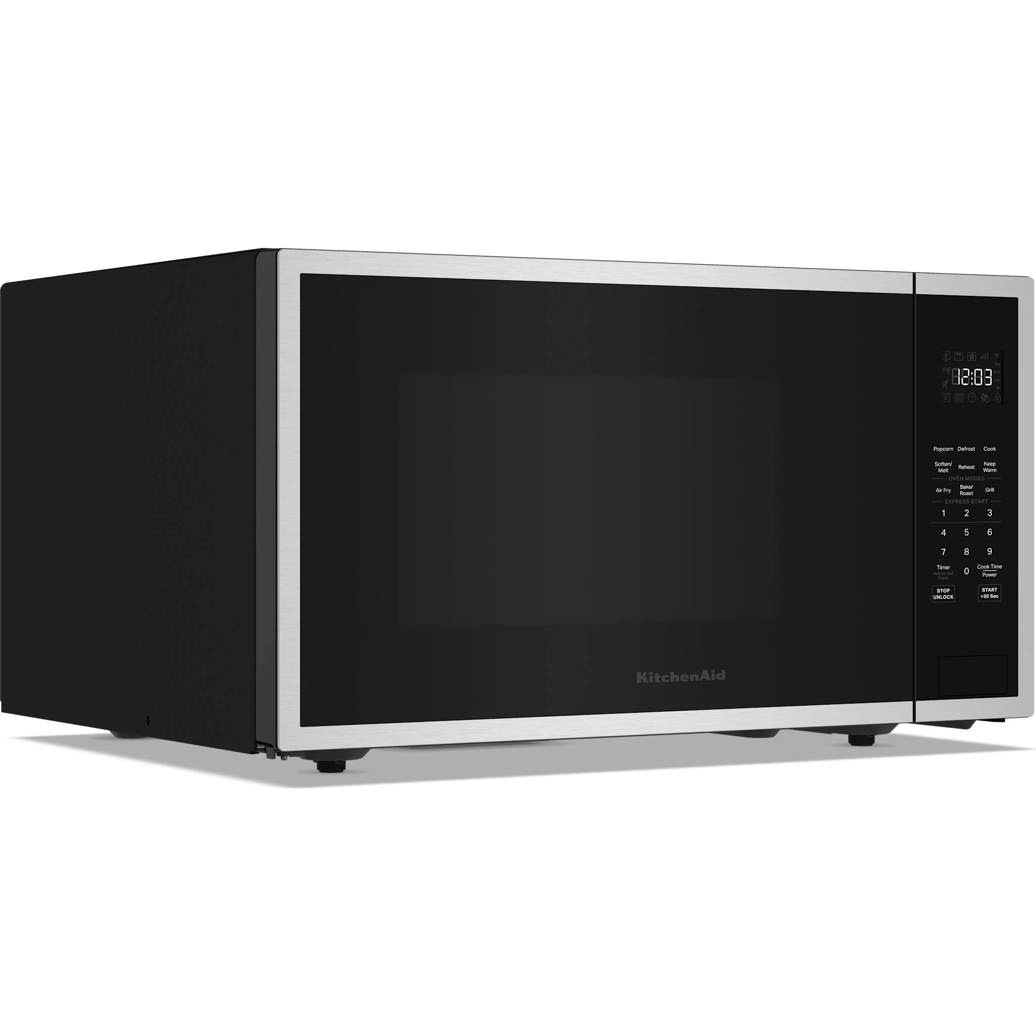 KitchenAid 1.5 Cu. Ft. Countertop Microwave with Air Fry Function -PrintShield Stainless (KMCS522SPS) - Image 2
