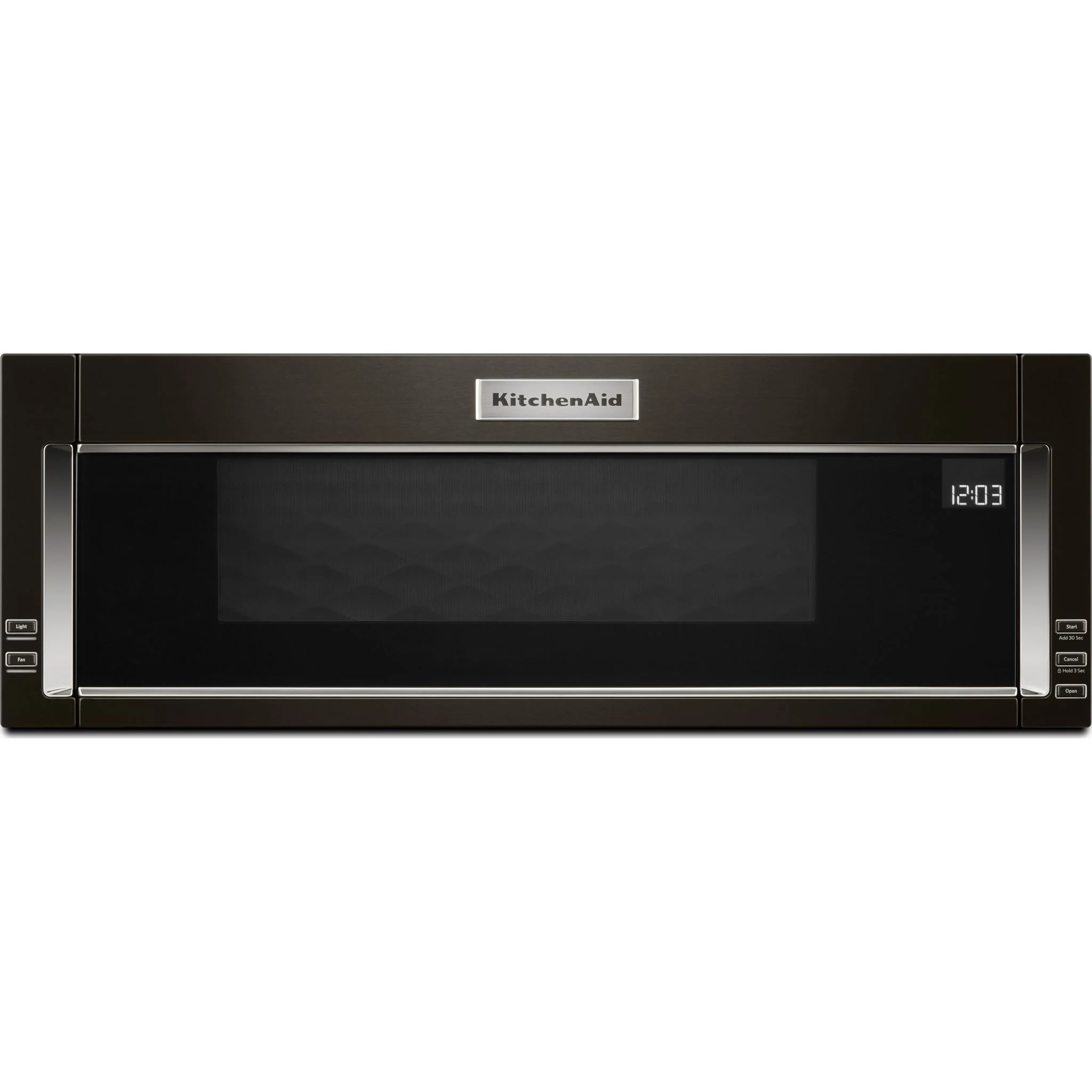 KitchenAid 900-Watt Low Profile Microwave Hood Combination (YKMLS311HBS)