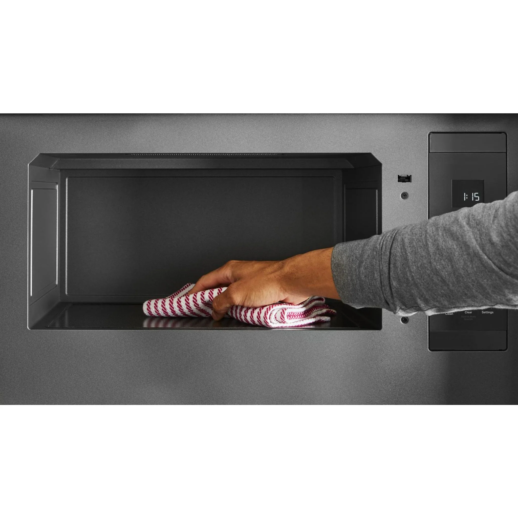 KitchenAid Over-The-Range Microwave with Flush Built-In Design -PrintShield Stainless (YKMMF330PPS) - Image 3