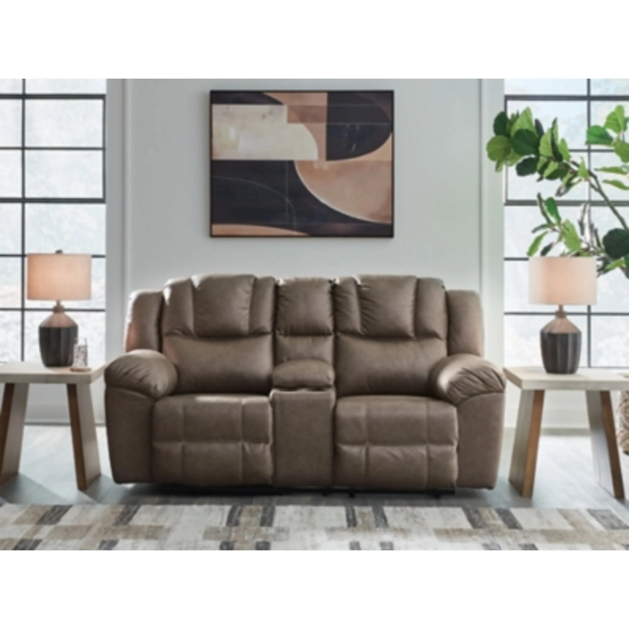 Knoxlee Reclining Loveseat with Console - Image 3