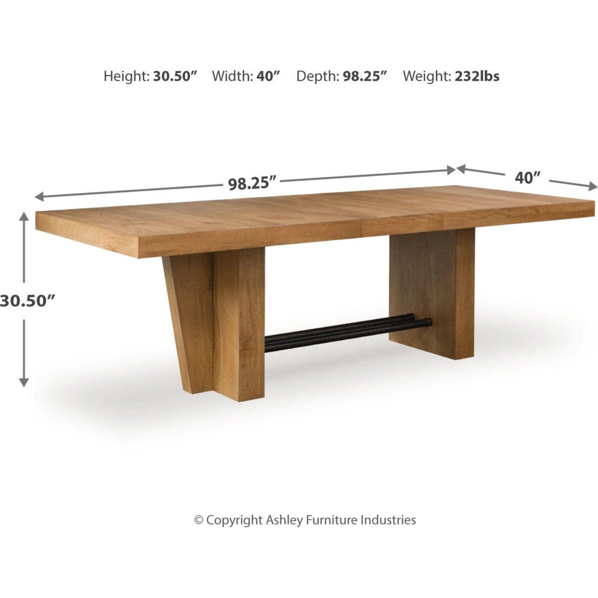 Kristiland-Exclusive Dining Extension Table - Image 17