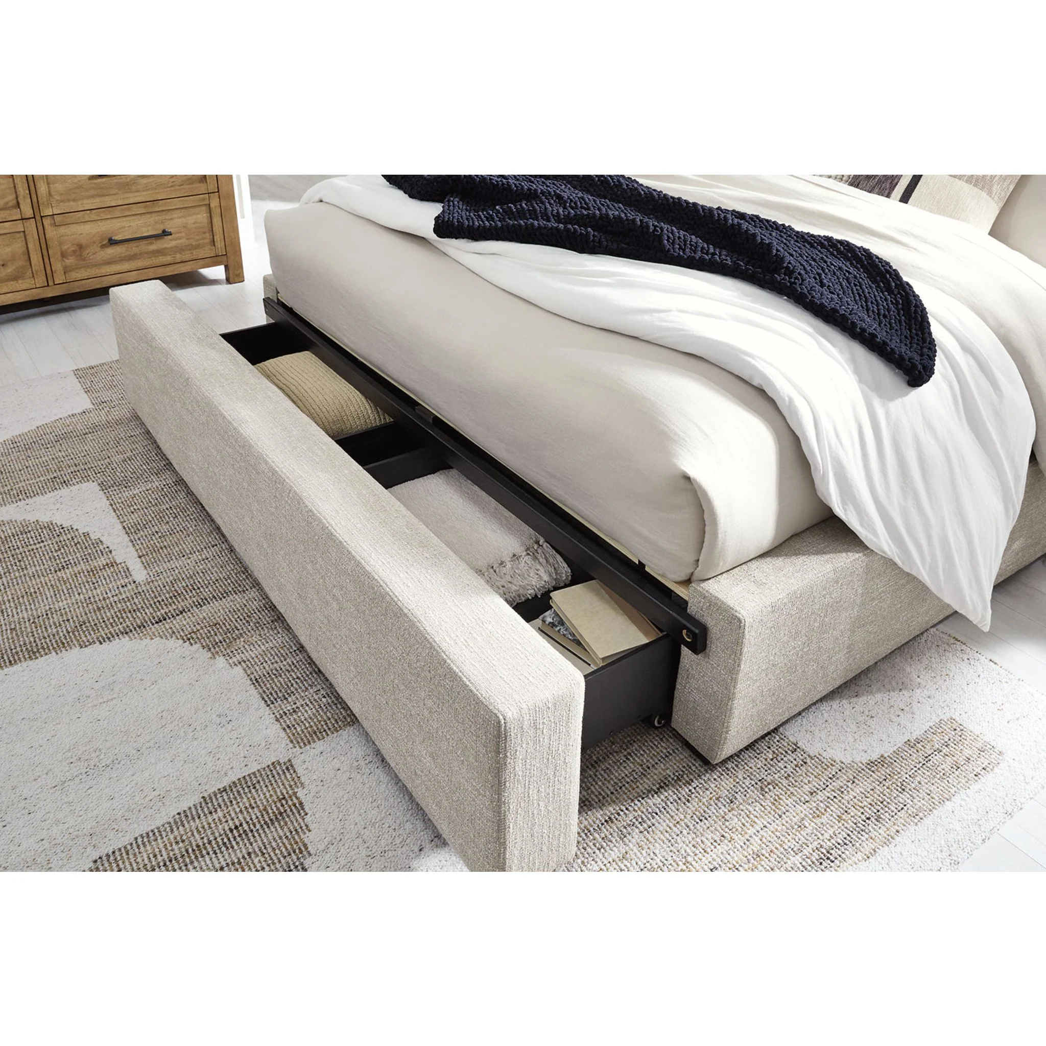 Kristiland-Exclusive Upholstered Storage Bed - Image 17