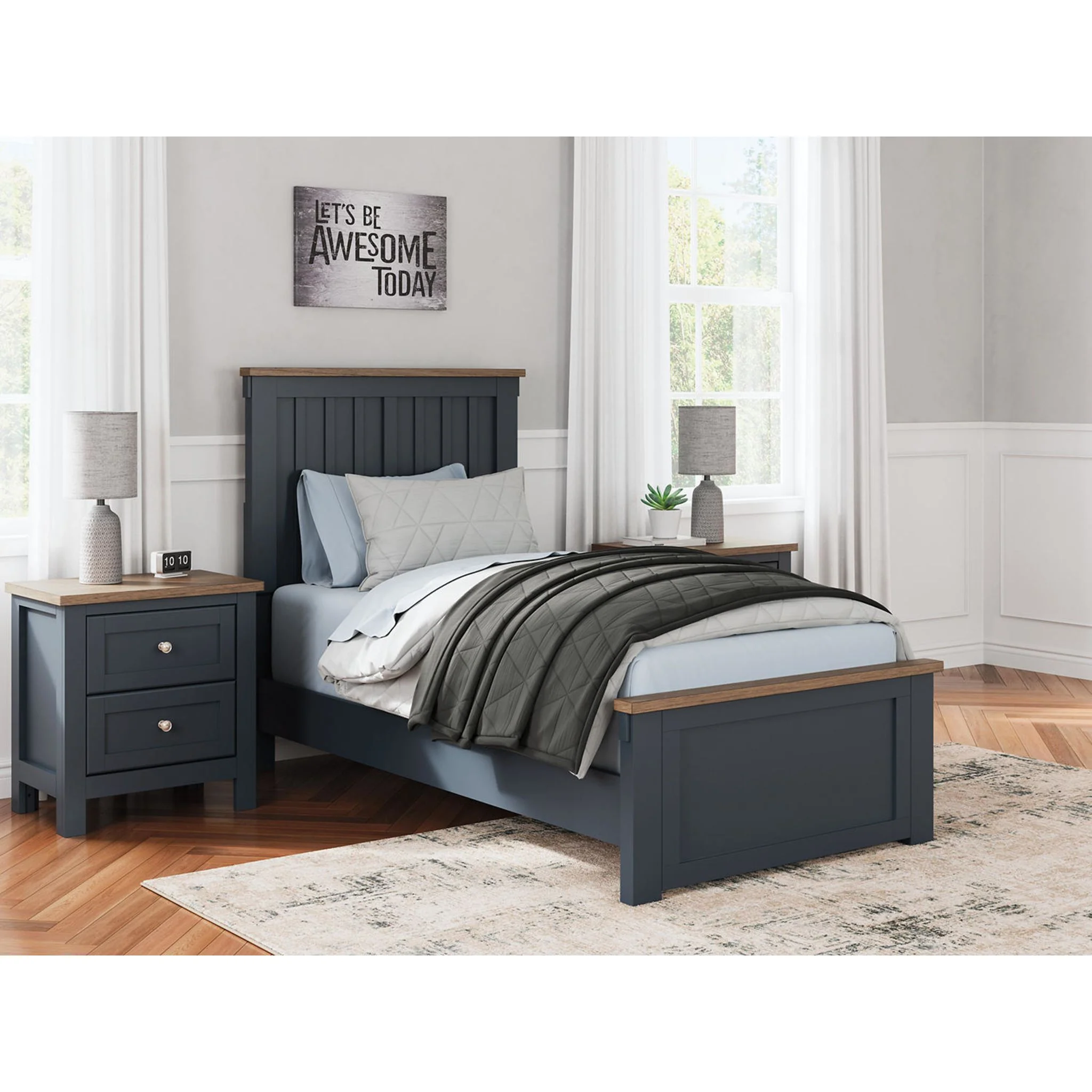 Landocken Panel Bed - Image 2
