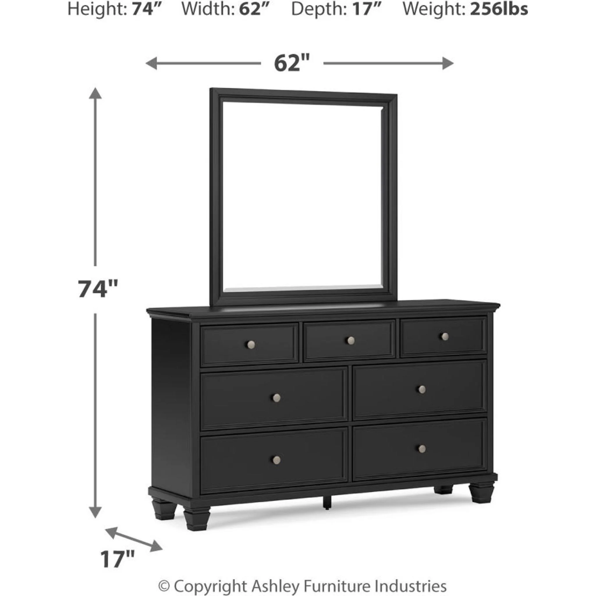 Lanolee 5 Piece Panel Bedroom - Image 23