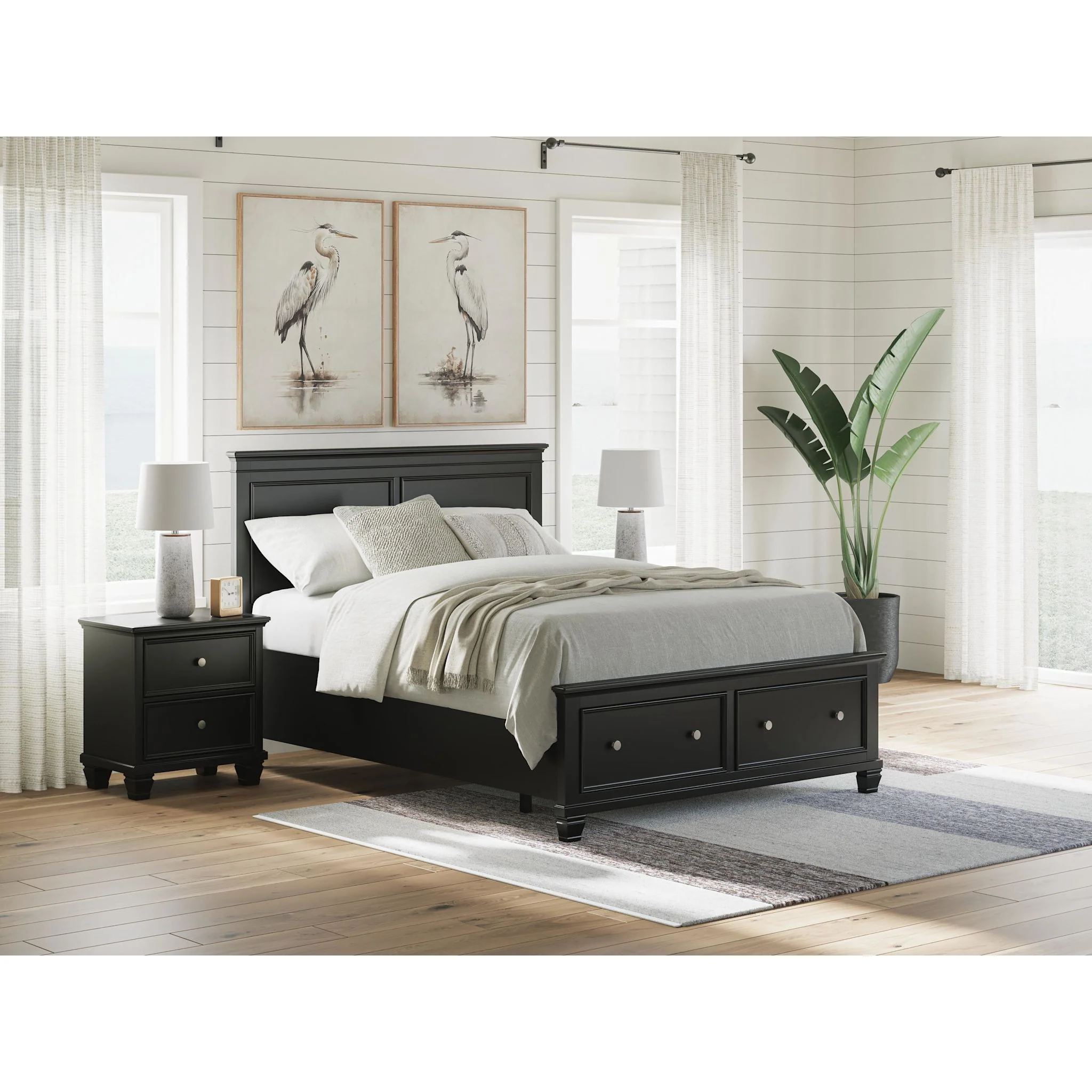 Lanolee 5 Piece Queen Storage Bedroom - Image 39