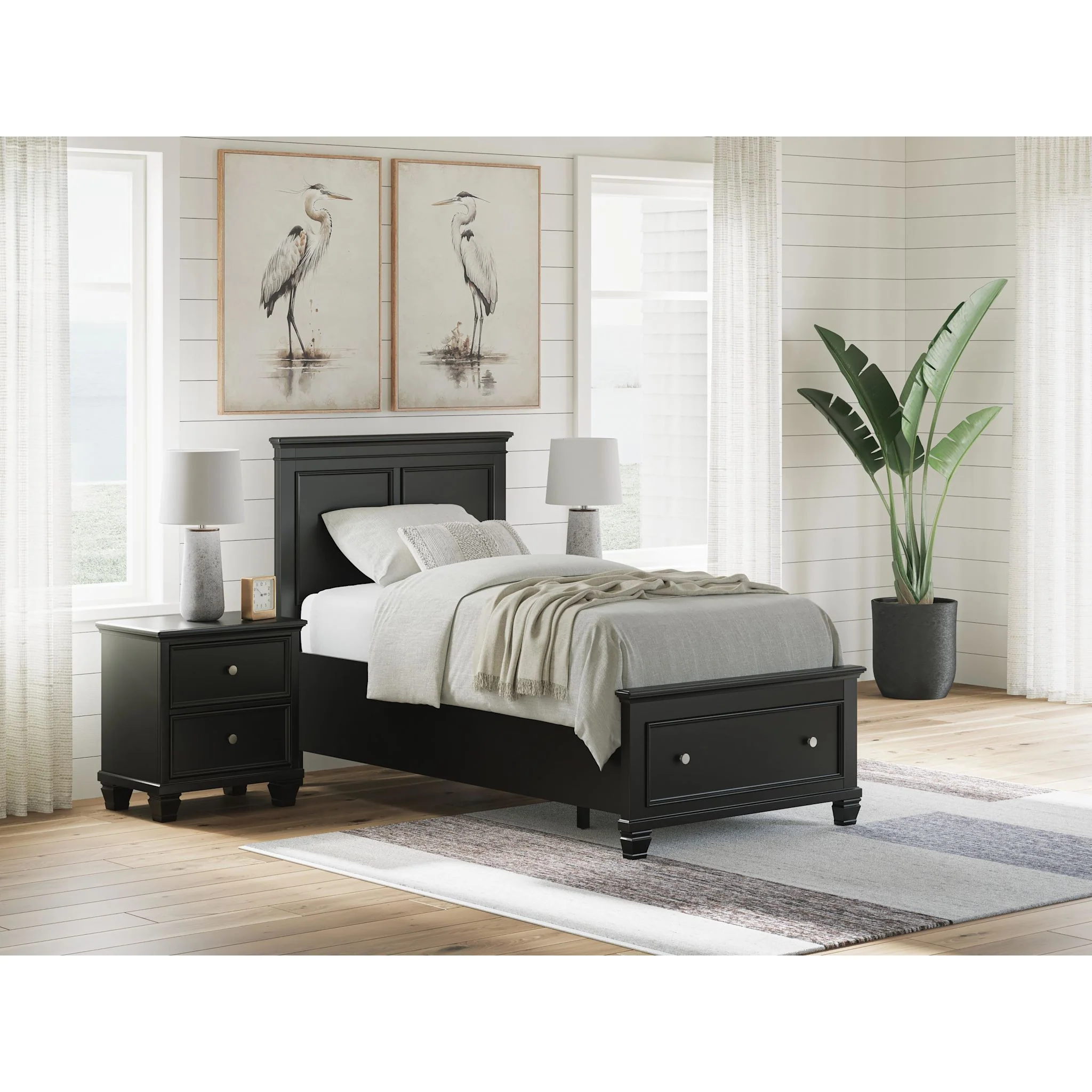 Lanolee 5 Piece Twin Storage Bedroom - Image 37