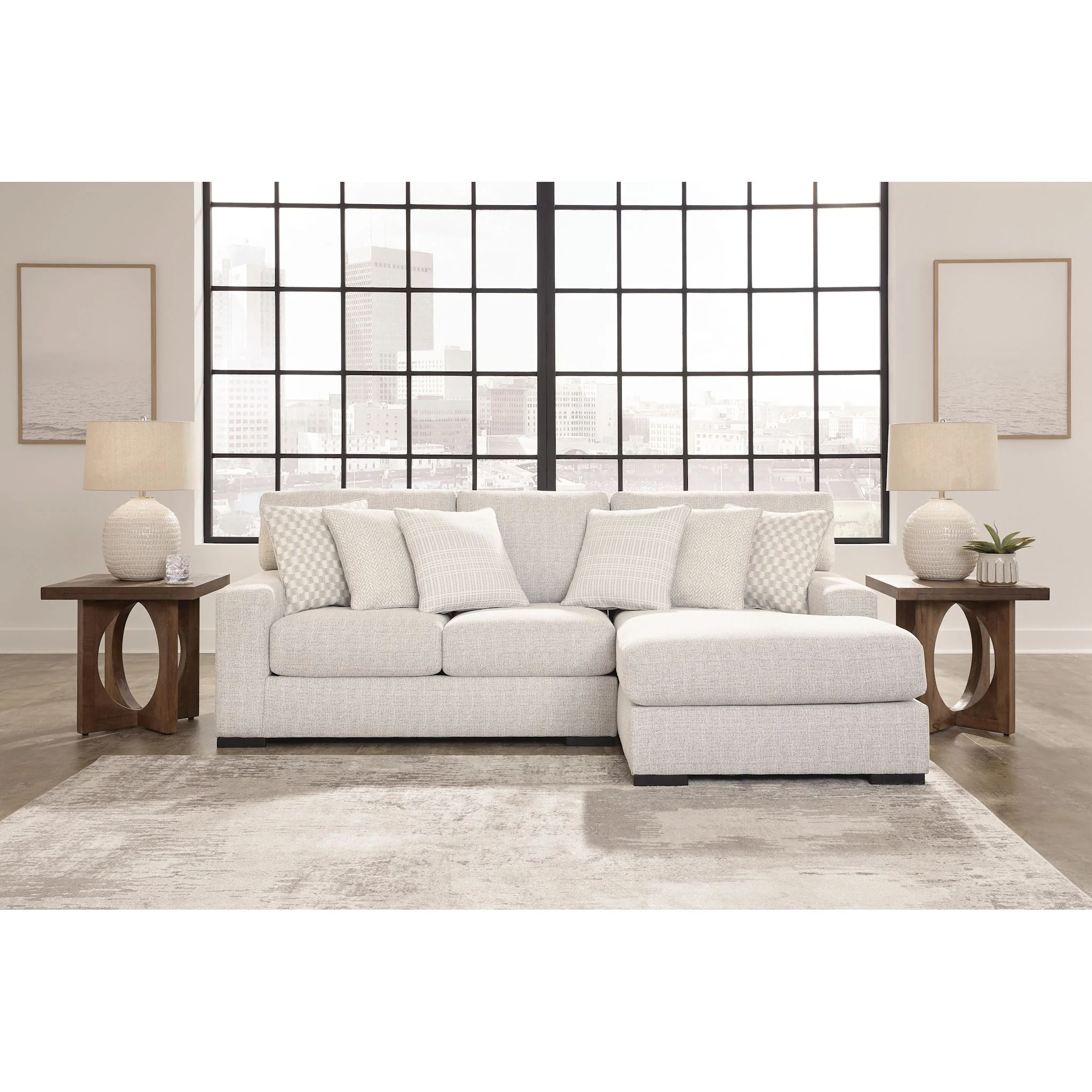 Larce-Exclusive 2 Piece Sectional with Chaise - Image 31
