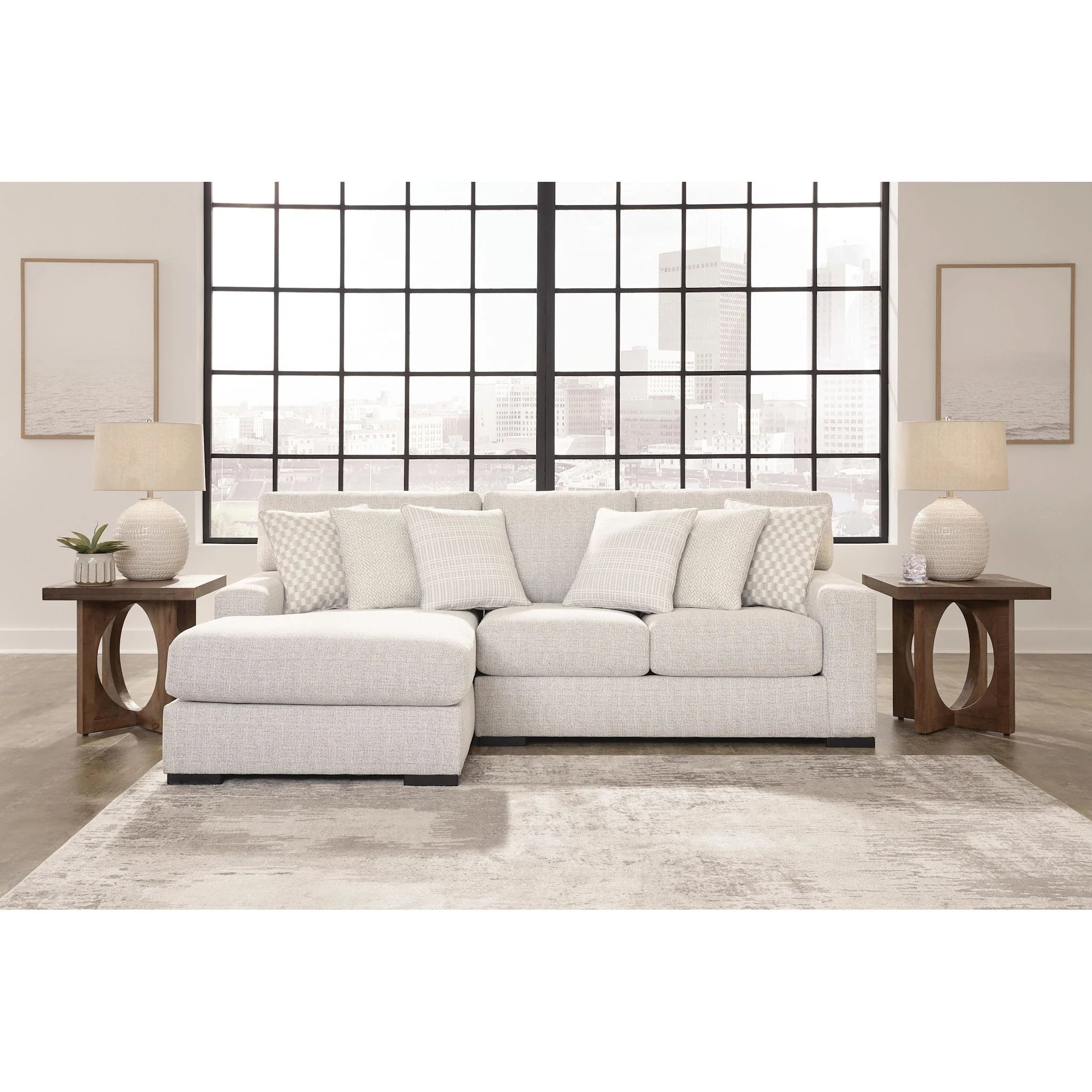 Larce-Exclusive 2 Piece Sectional with Chaise - Image 51