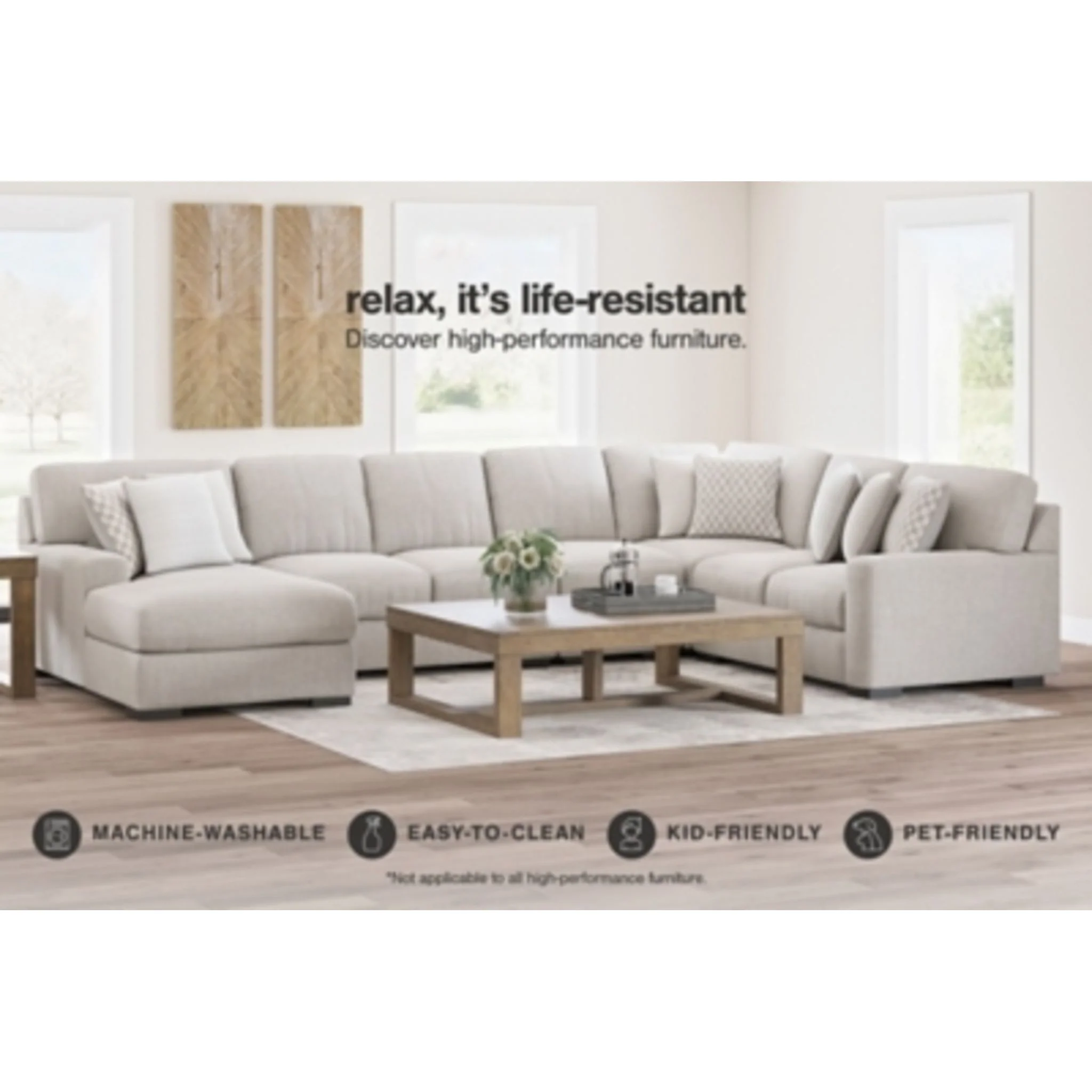 Larce-Exclusive 4 Piece Sectional with Chaise - Image 25
