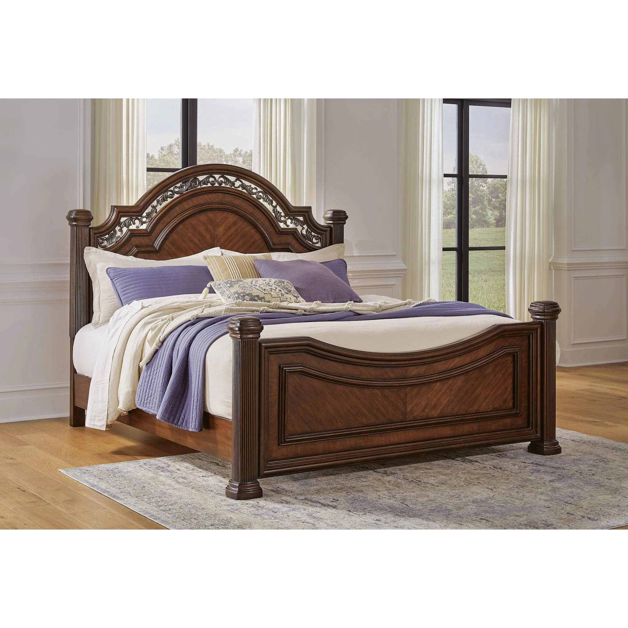 Lavinton 5 Piece King Poster Bedroom - Image 16