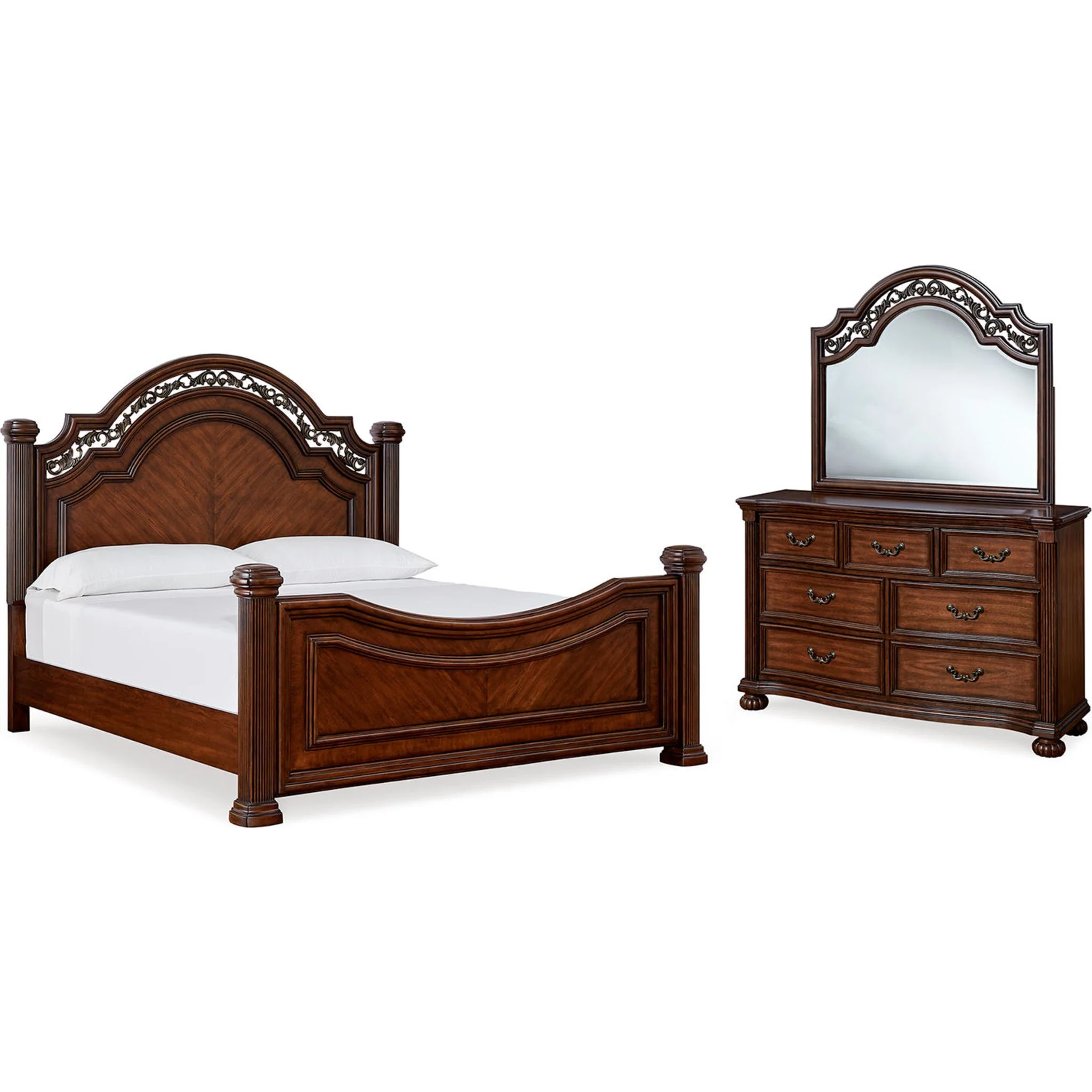 Lavinton 5 Piece Queen Poster Bedroom - Image 2