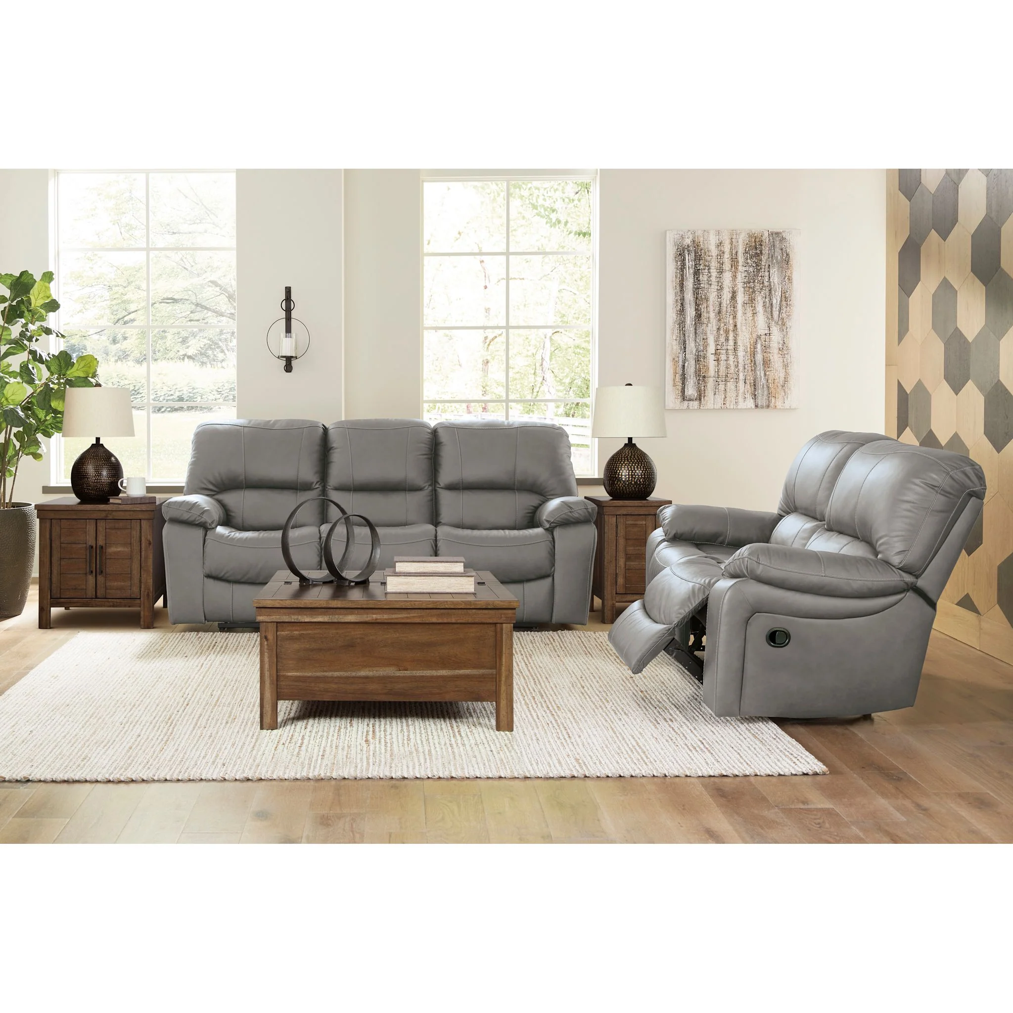 Leesworth Reclining Loveseat - Image 6