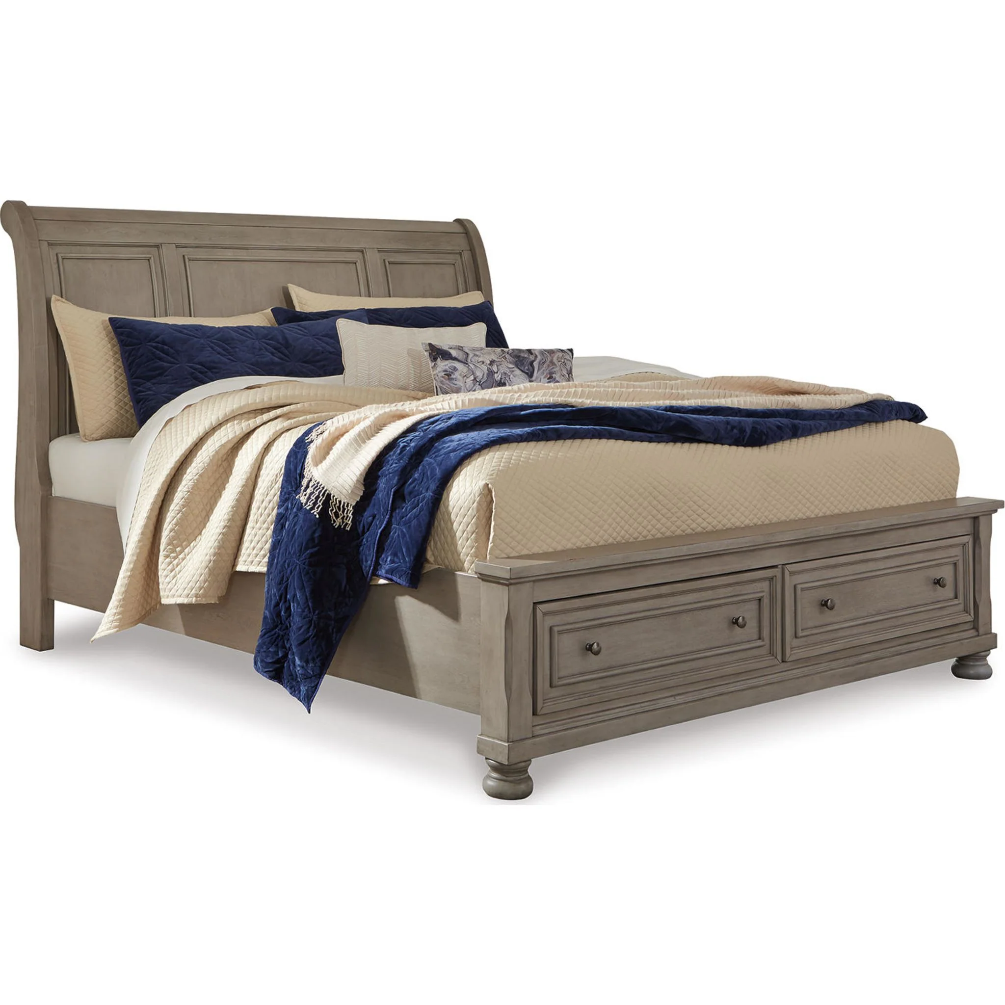 Lettner 5 Piece Sleigh Bedroom - Image 11