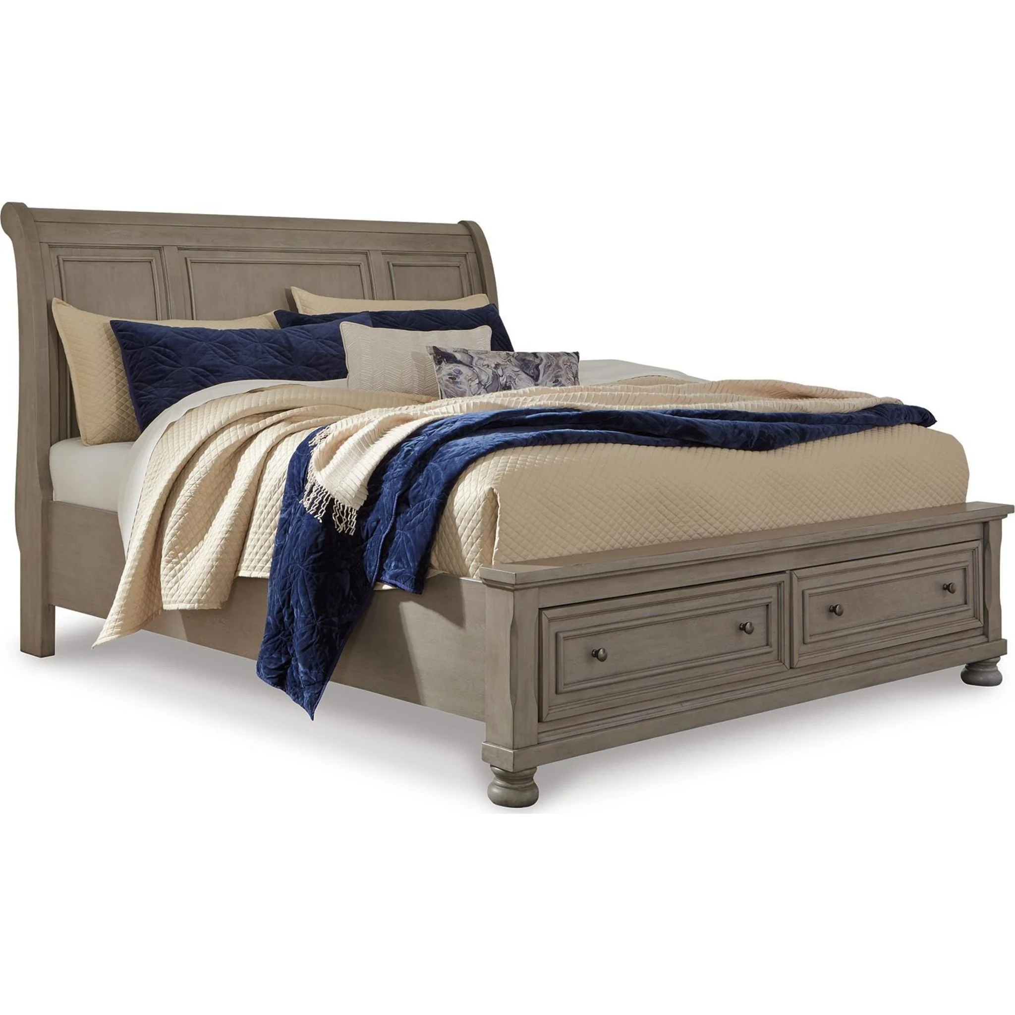 Lettner 5 Piece Sleigh Bedroom - Image 29