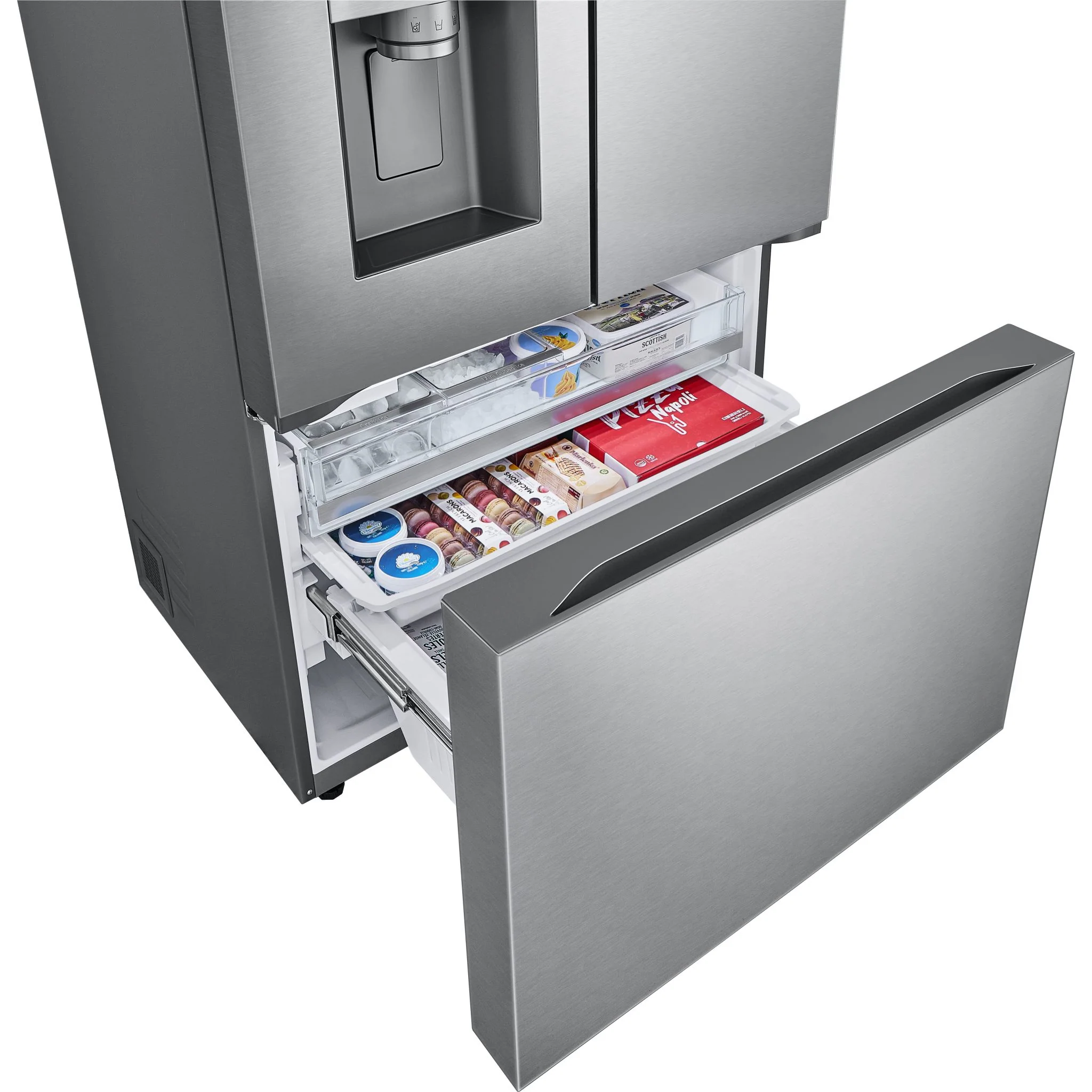 LG 26 cu. ft. Smart Counter-Depth MAX™ French Door Refrigerator with Four Types of Ice - Stainless (LRYXC2606S) - Image 20