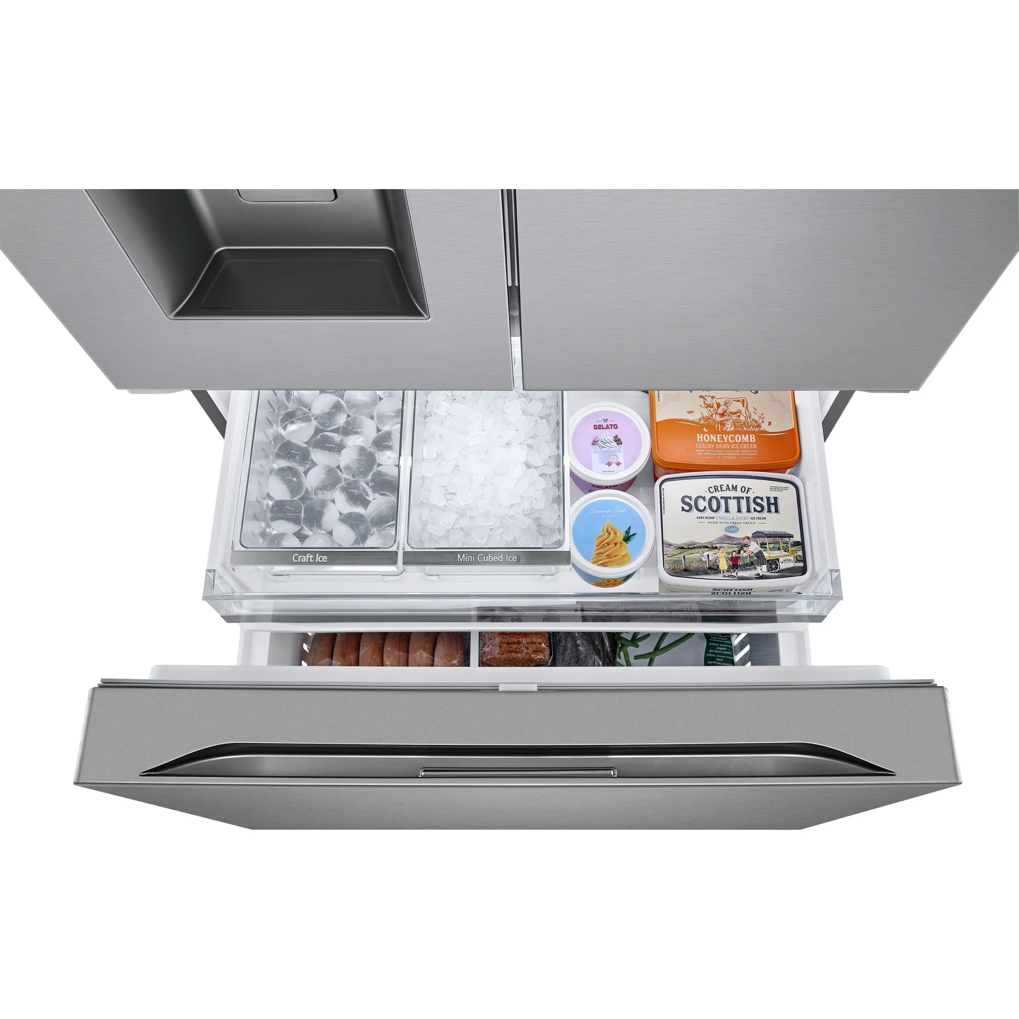 LG 26 cu. ft. Smart Counter-Depth MAX™ French Door Refrigerator with Four Types of Ice - Stainless (LRYXC2606S) - Image 25