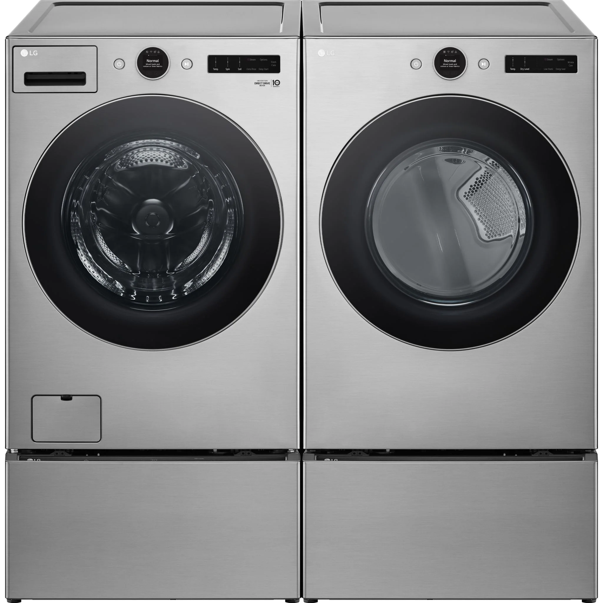 LG 5.2 cu. ft. Capacity Smart Front Load ENERGY STAR® Washer with TurboWash® 360° and AI DD® Built-In Intelligence - VCM (WM5500HVA) - Image 24