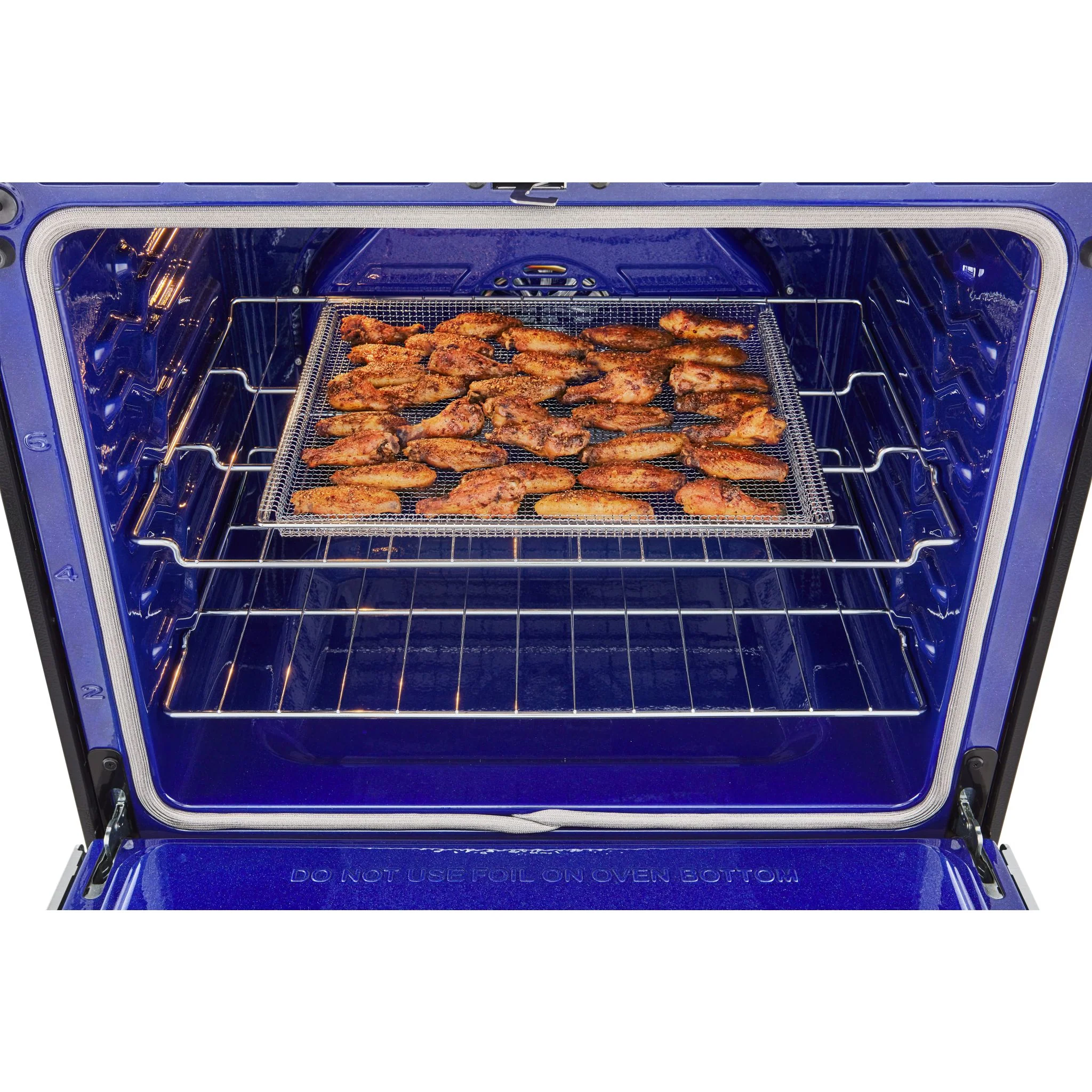 LG 6.3 cu ft. Smart wi-fi Enabled ProBake Convection® InstaView® Gas Slide-In Range with Air Fry - Stainless (LSGL6335F) - Image 4
