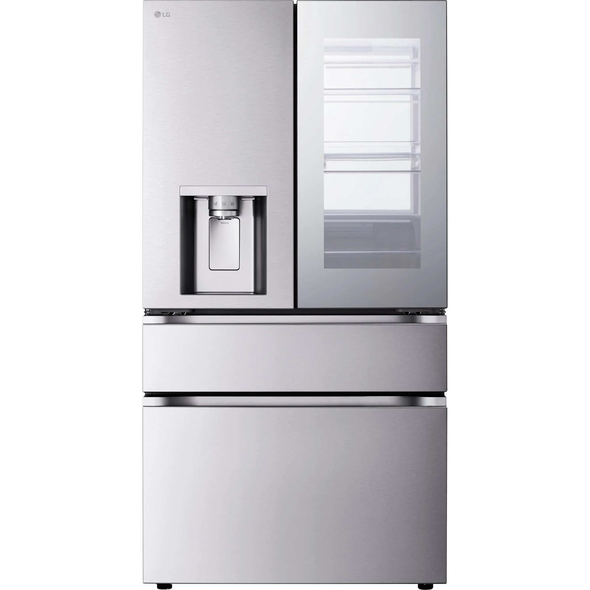 LG 36" 29 cu.ft. InstaView® Door-in-Door® with MyColor® Standard-Depth MAX® French Door - Stainless Steel (LF29S9775S) - Image 5