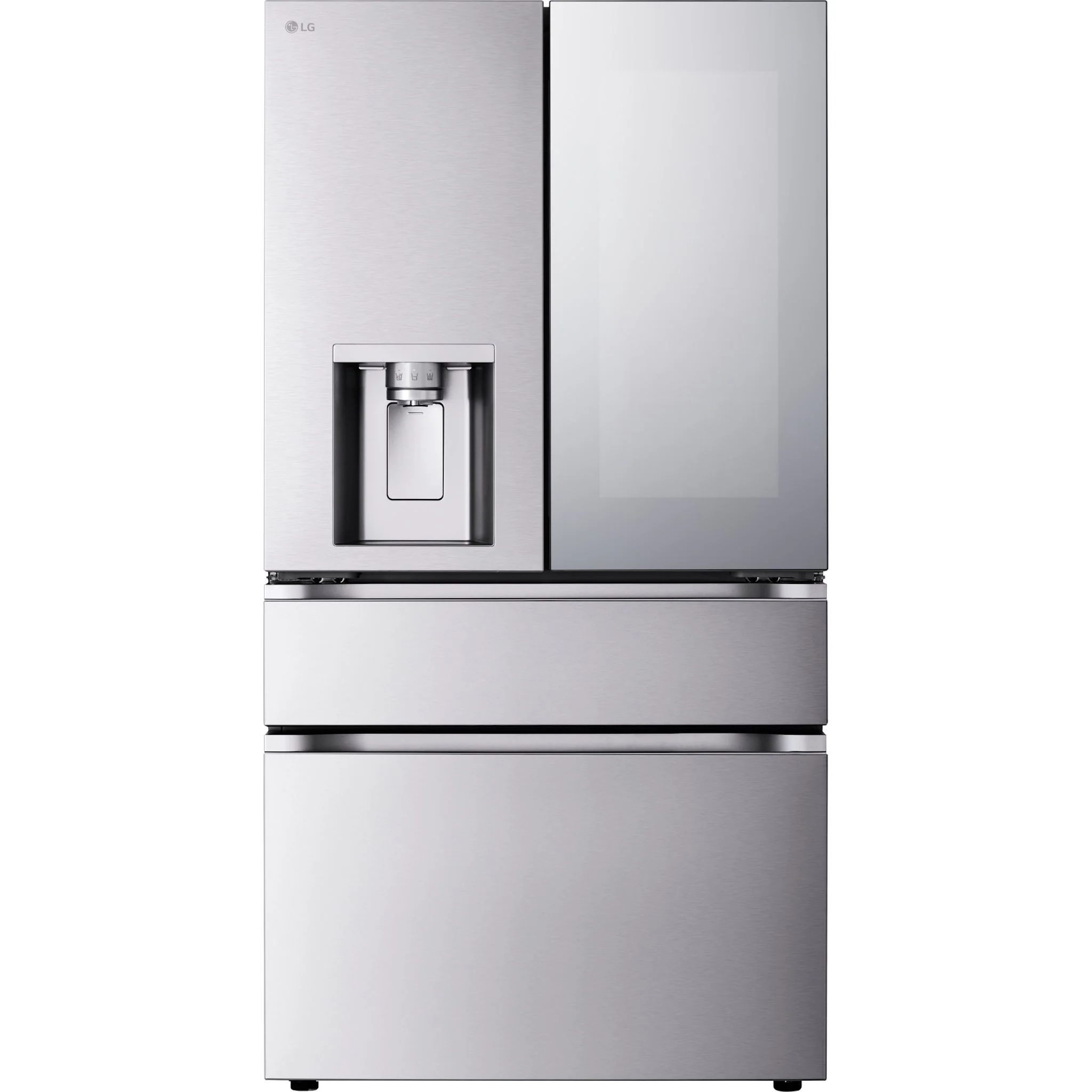LG 36" 29 cu.ft. InstaView® Door-in-Door® with MyColor® Standard-Depth MAX® French Door - Stainless Steel (LF29S9775S) - Image 7