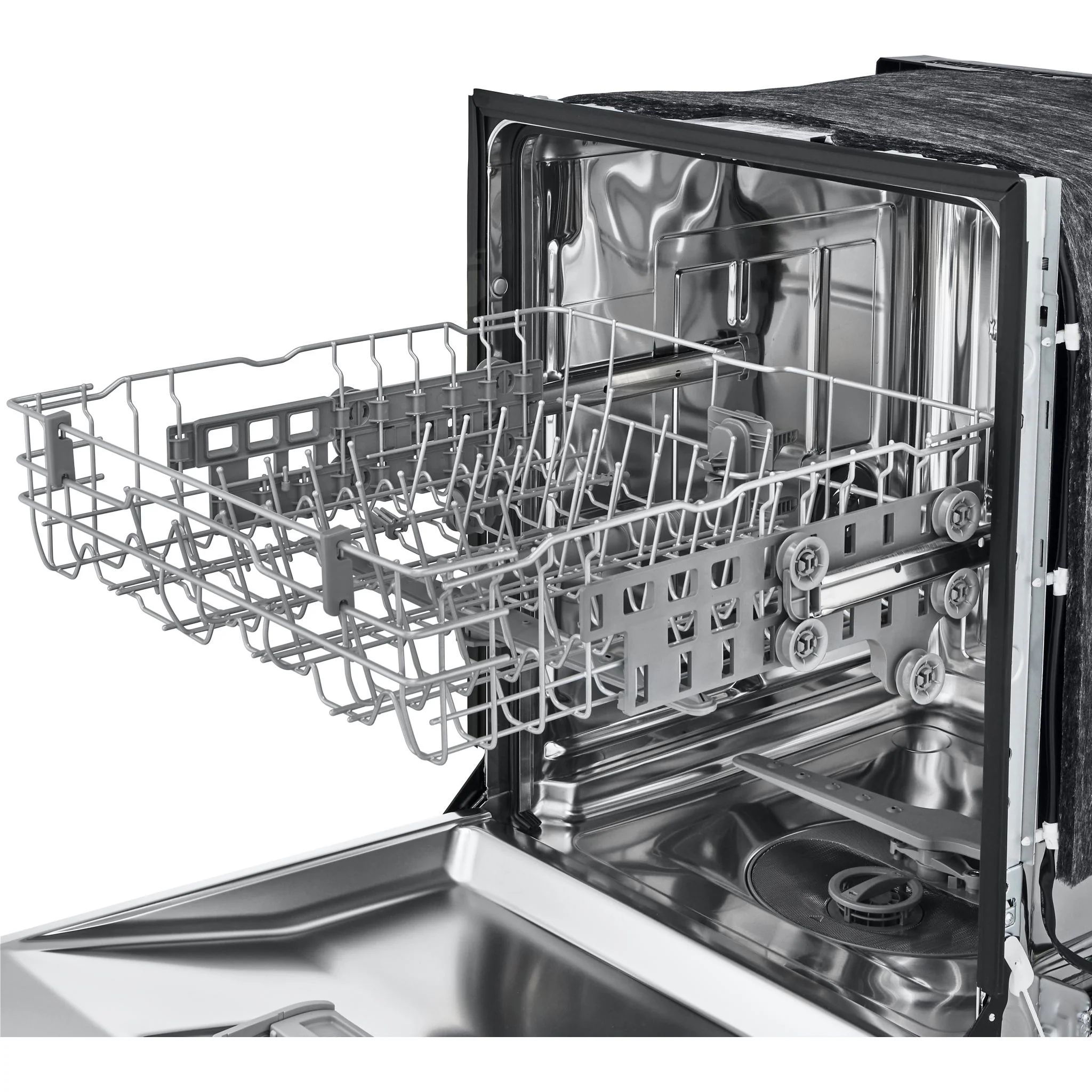 LG Front Control Dishwasher with LoDecibel Operation and Dynamic Dry - Platinum Silver (LDFC2423V) - Image 8