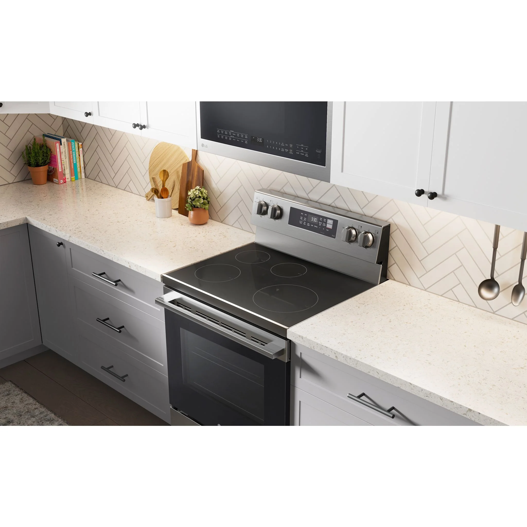 LG Induction Range (LRIN6323YE) - Stainless Steel - Image 11